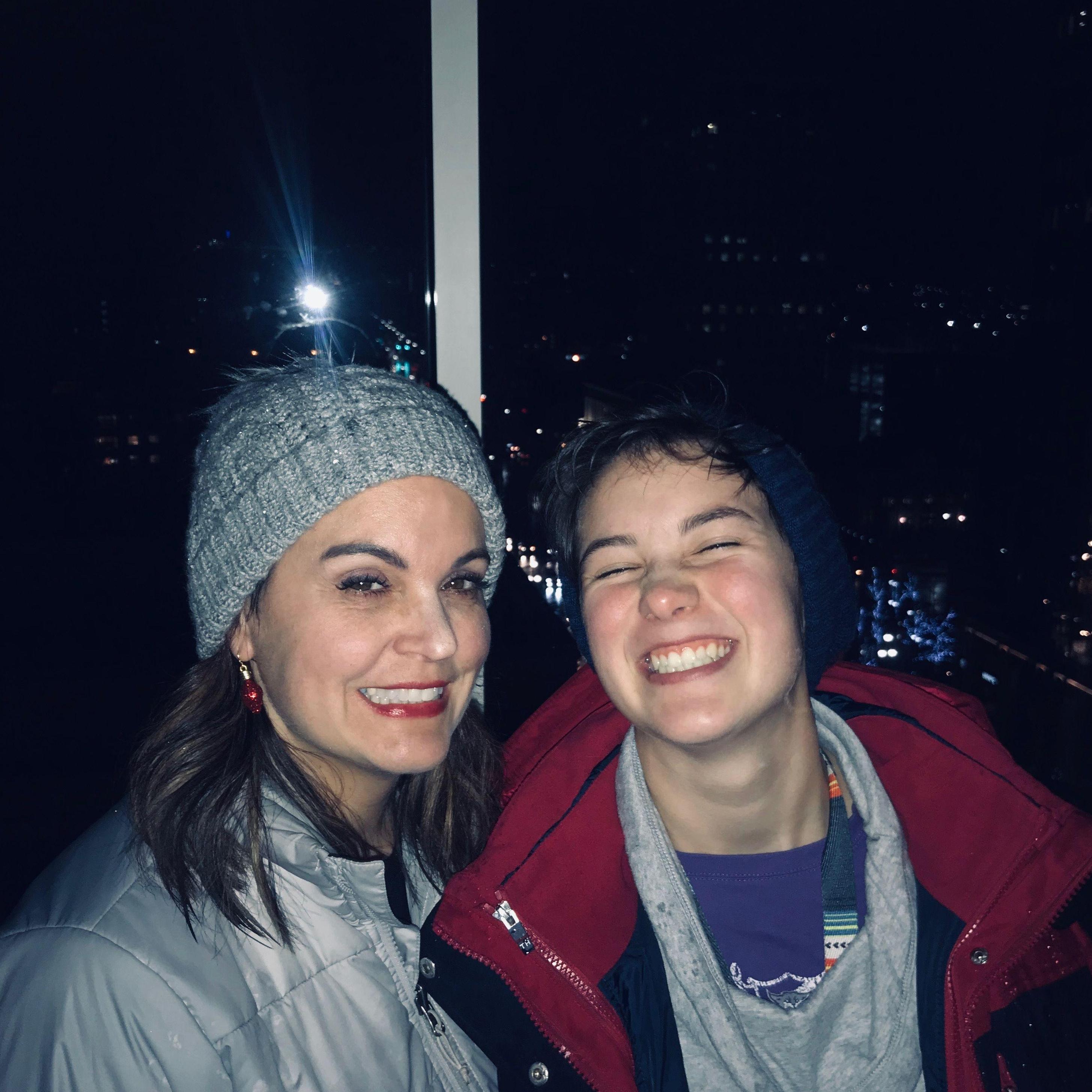 Savannah and her mom. December 2019.