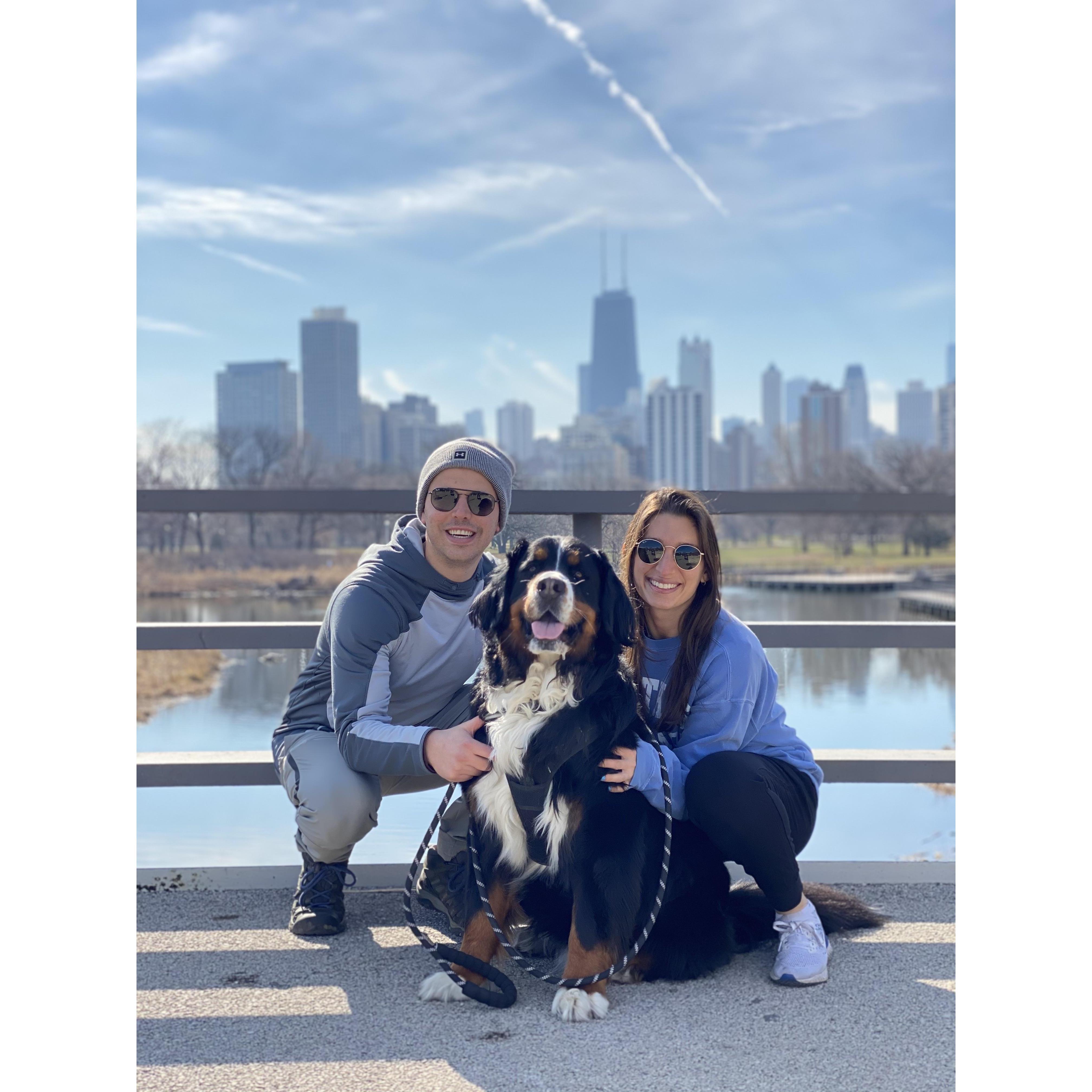 Chicago and our favorite guy.