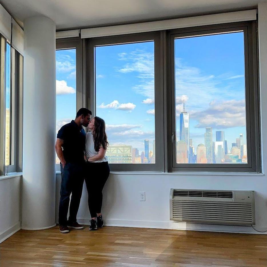 Our first home together!