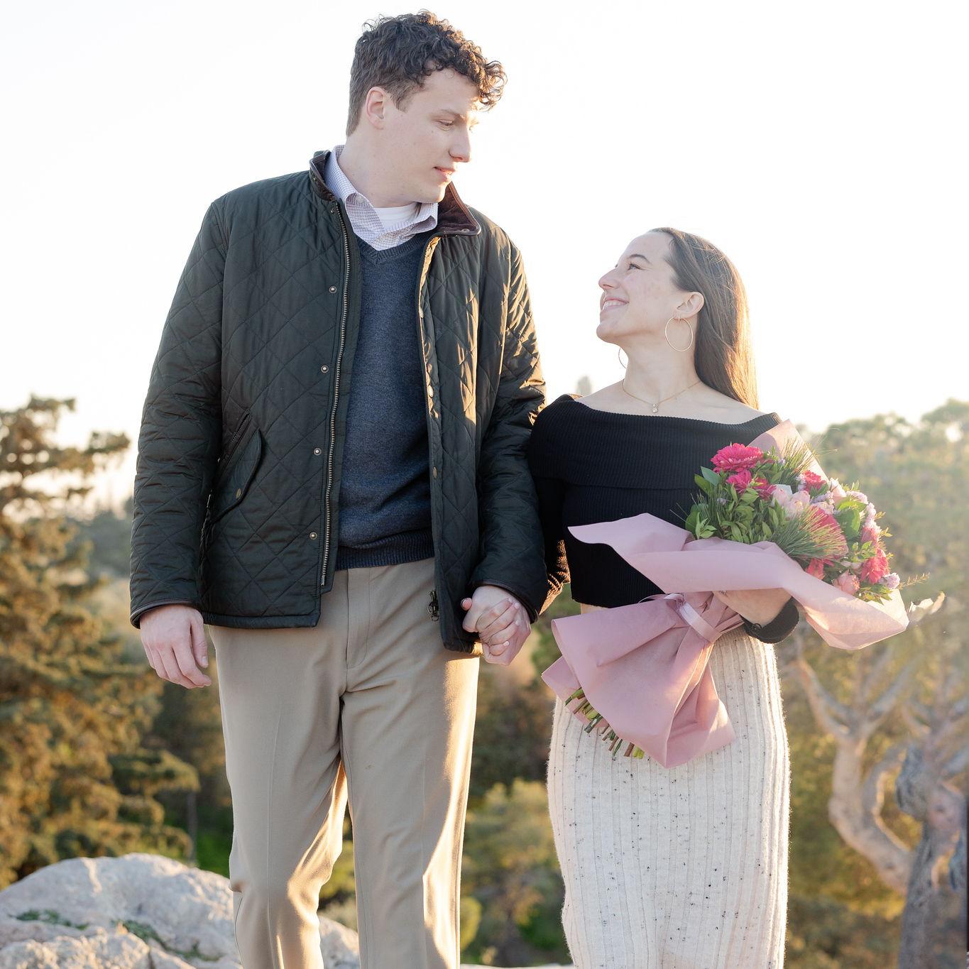 Photos from our engagement in Greece!