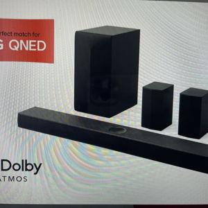 S70TR LG Home Theater Soundbar with Dolby Atmos® and Rear Speakers, 5.1.1 channel, Best QNED matching