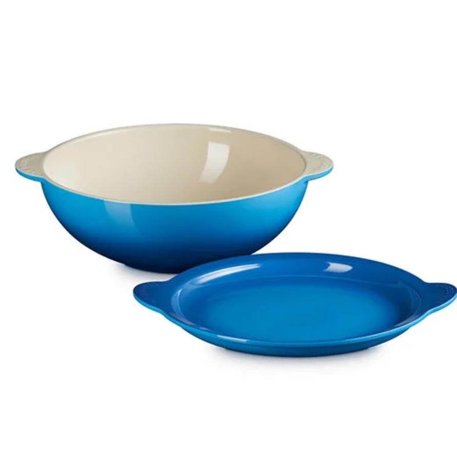 Marseille: Signature Round Multifunction Baking Dish with Platter Lid