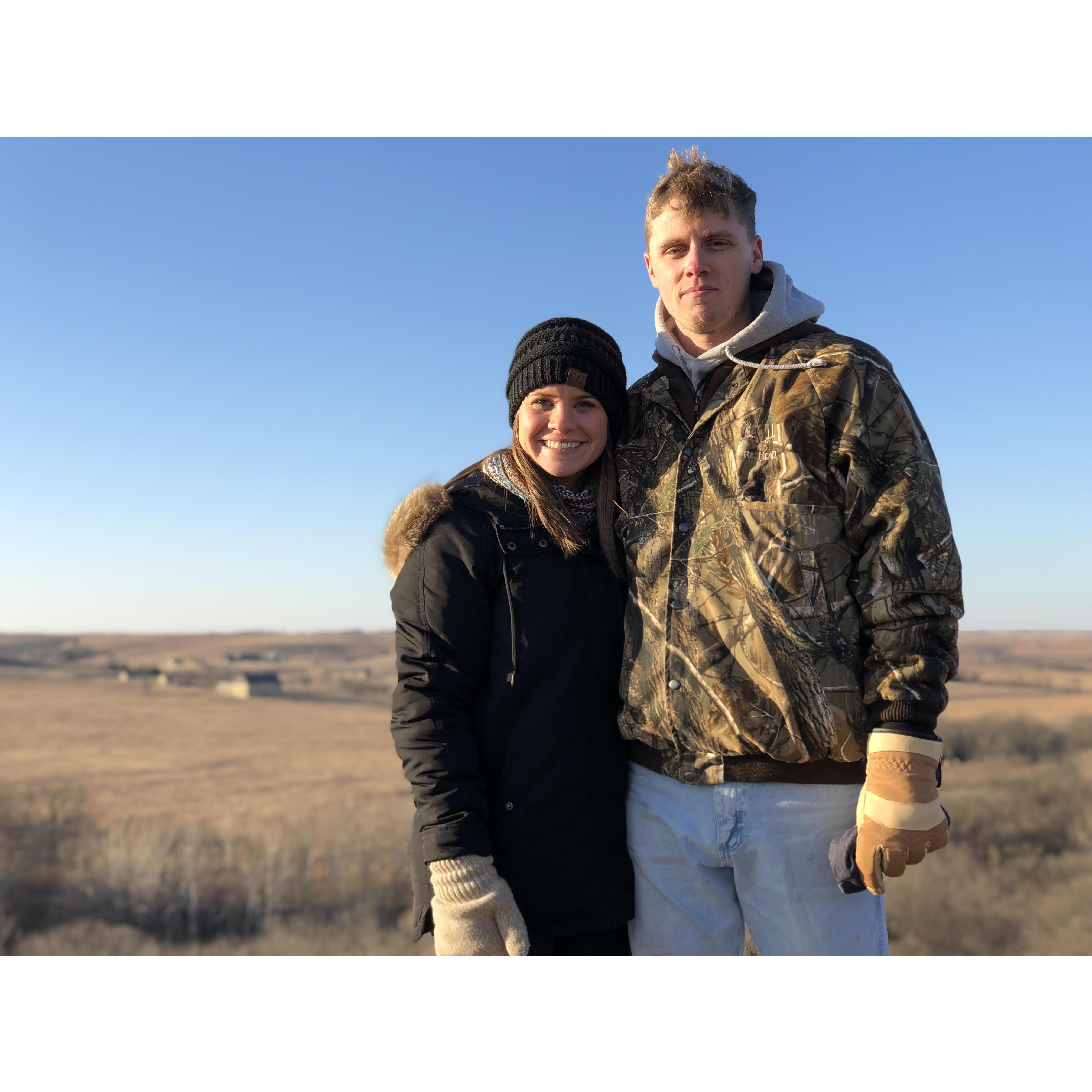 Our proposal spot, a year before!