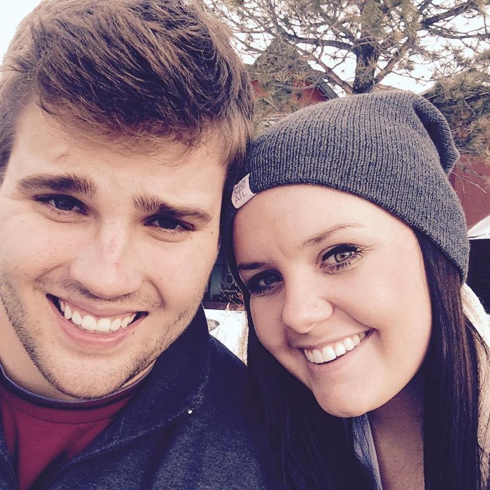 First flights together!! We went to Denver to visit my brother Brock!