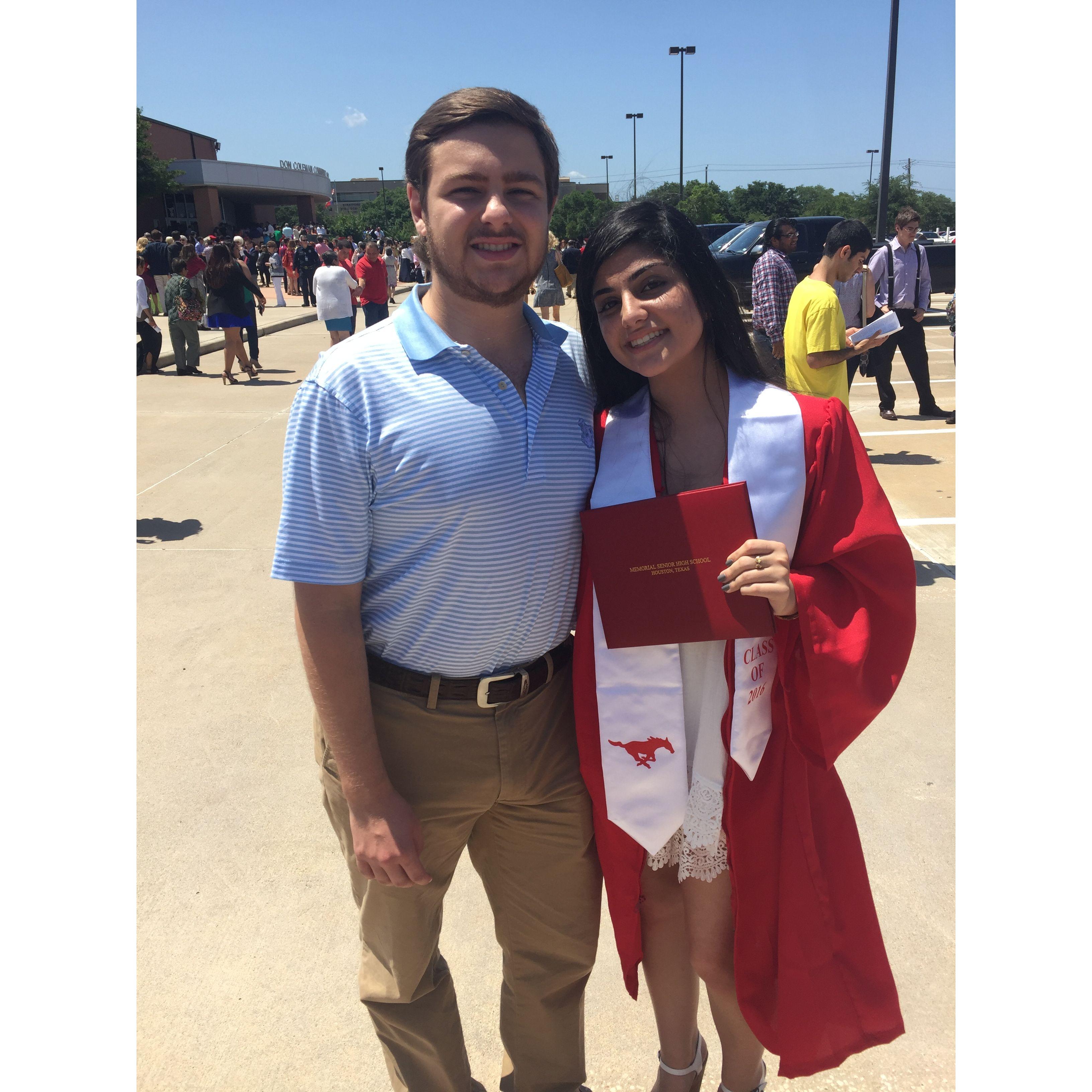Tina's high school grad!