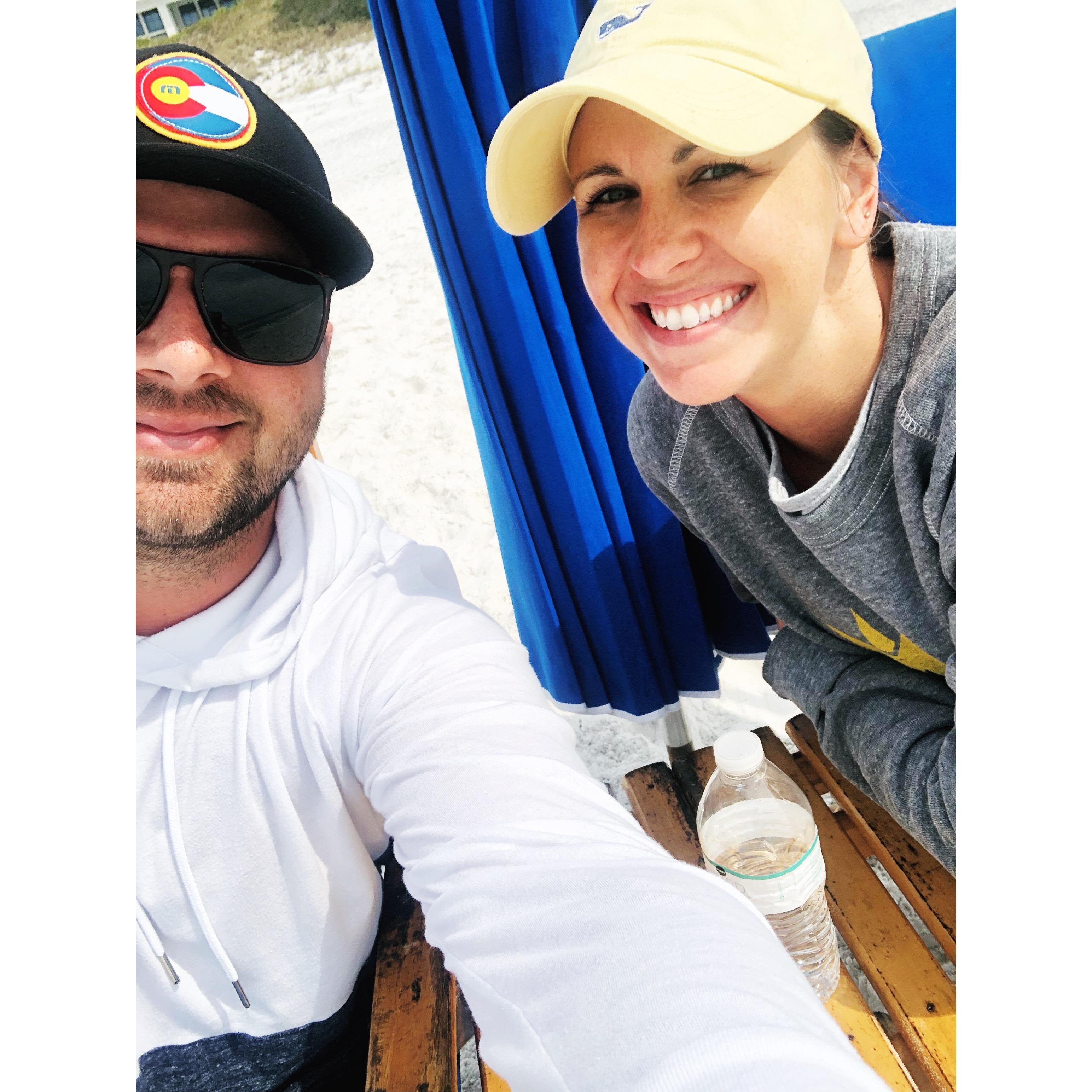 We <3 cold beach trips!