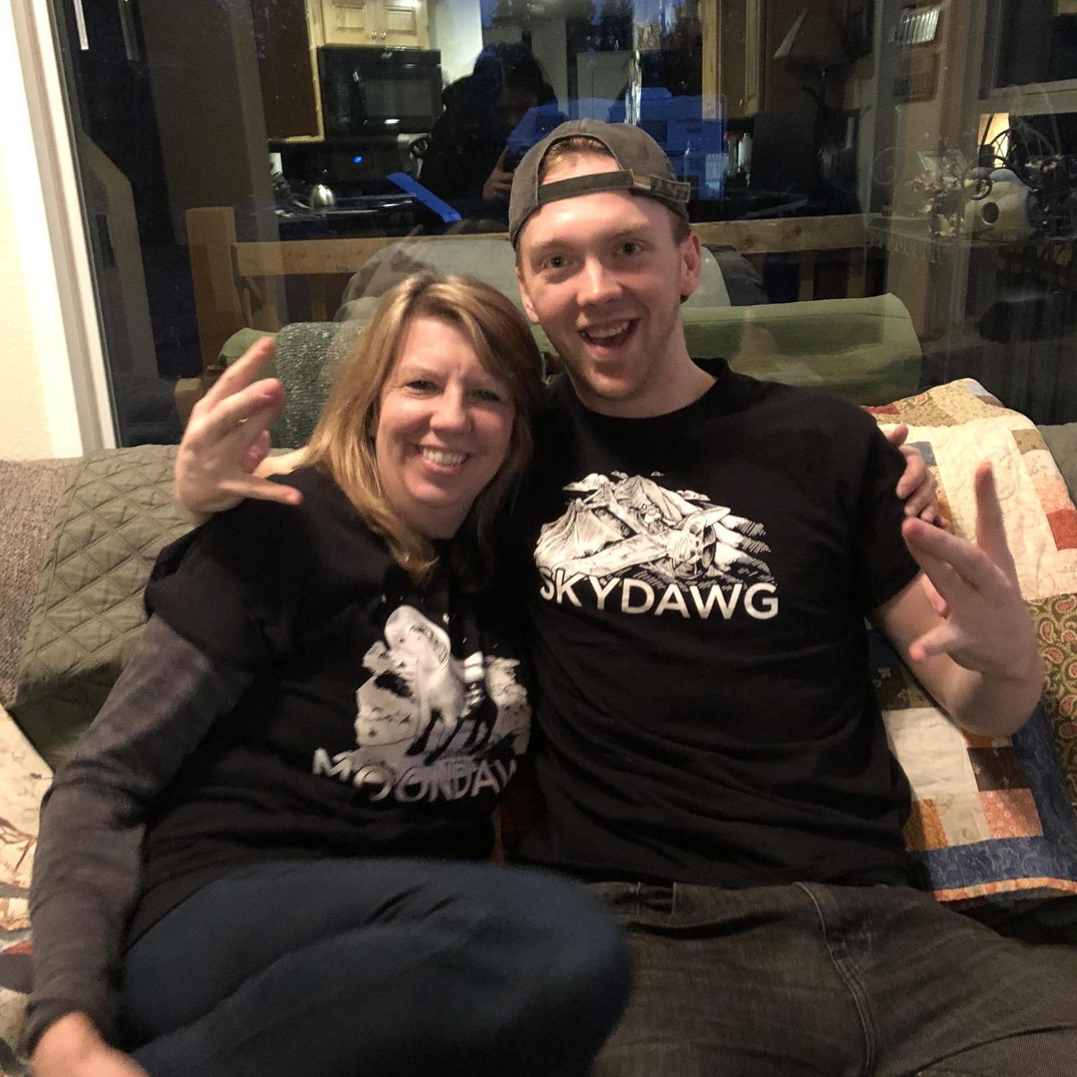 Greg and his mom, Shelley.