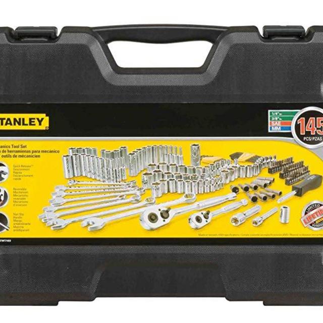 Stanley STMT71653 145-Piece Mechanics Tool Set
