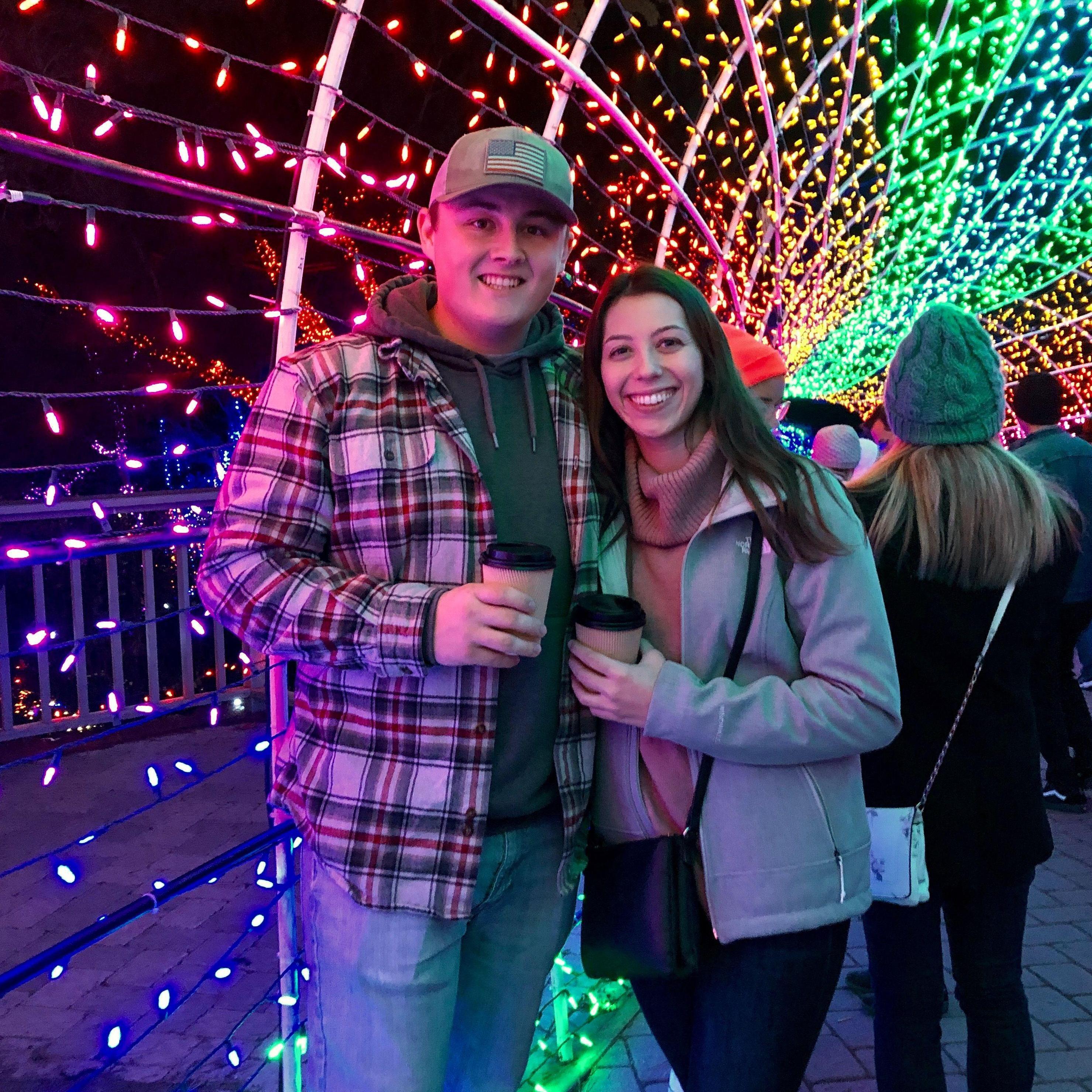Cambria Christmas Market (2019)-- we came here every year I was at Cal Poly and this is the trip Zac ended up proposing on last year!