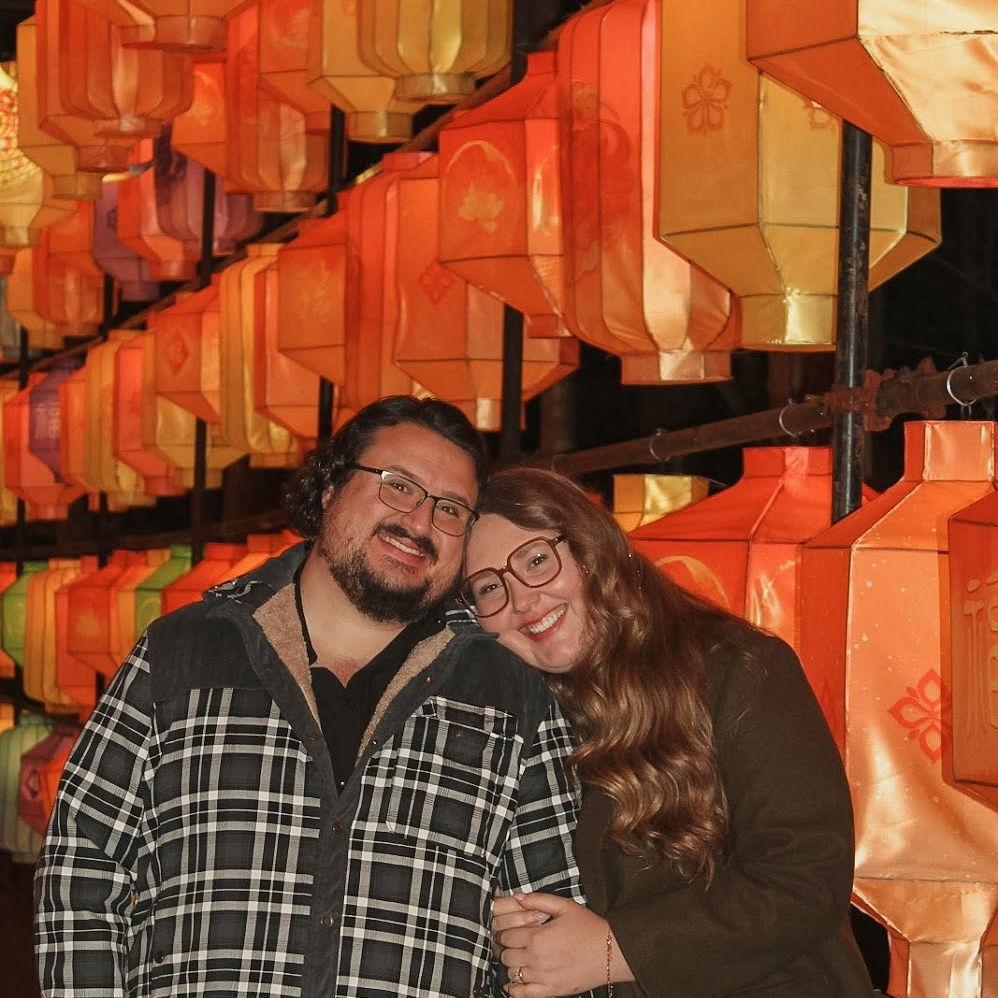 The night we got engaged!