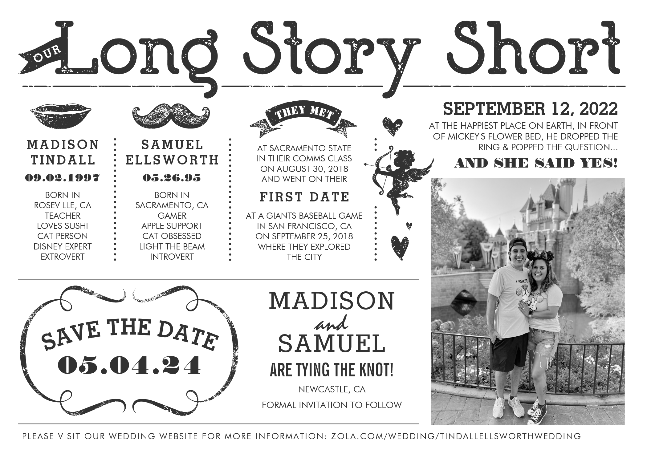 The Wedding Website of Madison Tindall and Samuel Ellsworth