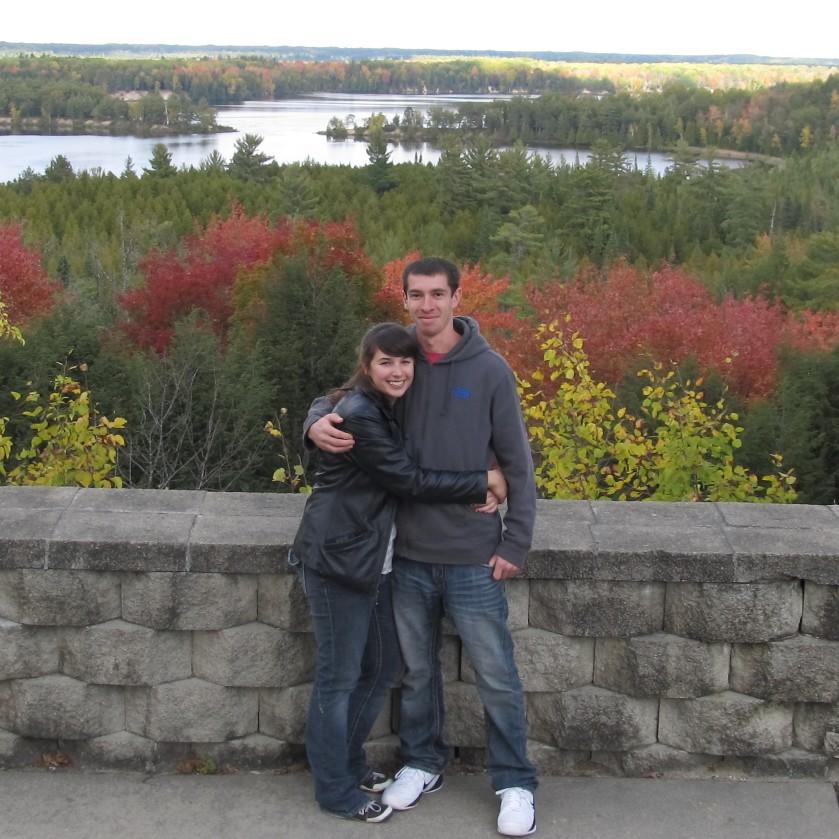Enjoying the natural beauty of northern Michigan