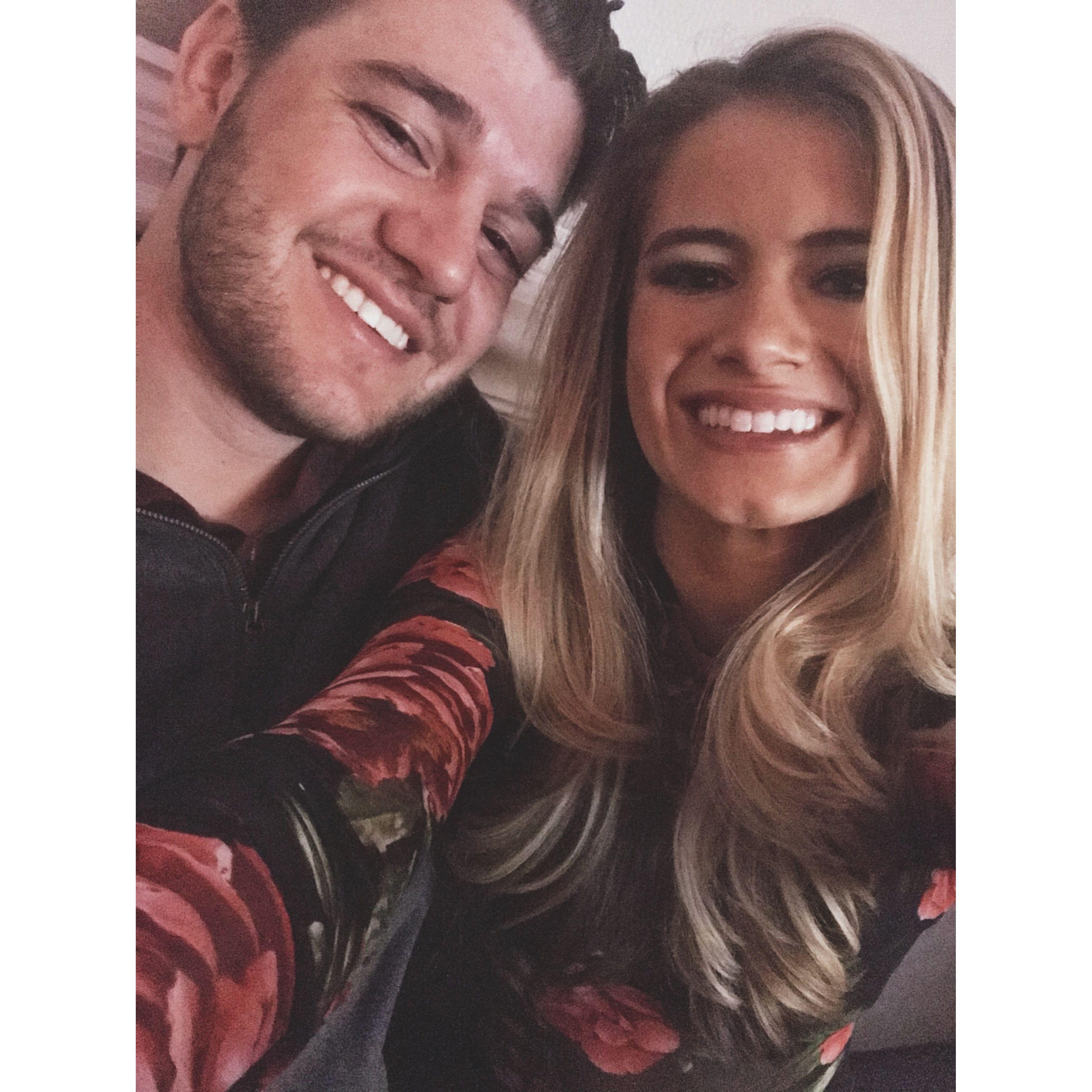 Always smiling when we're together :)