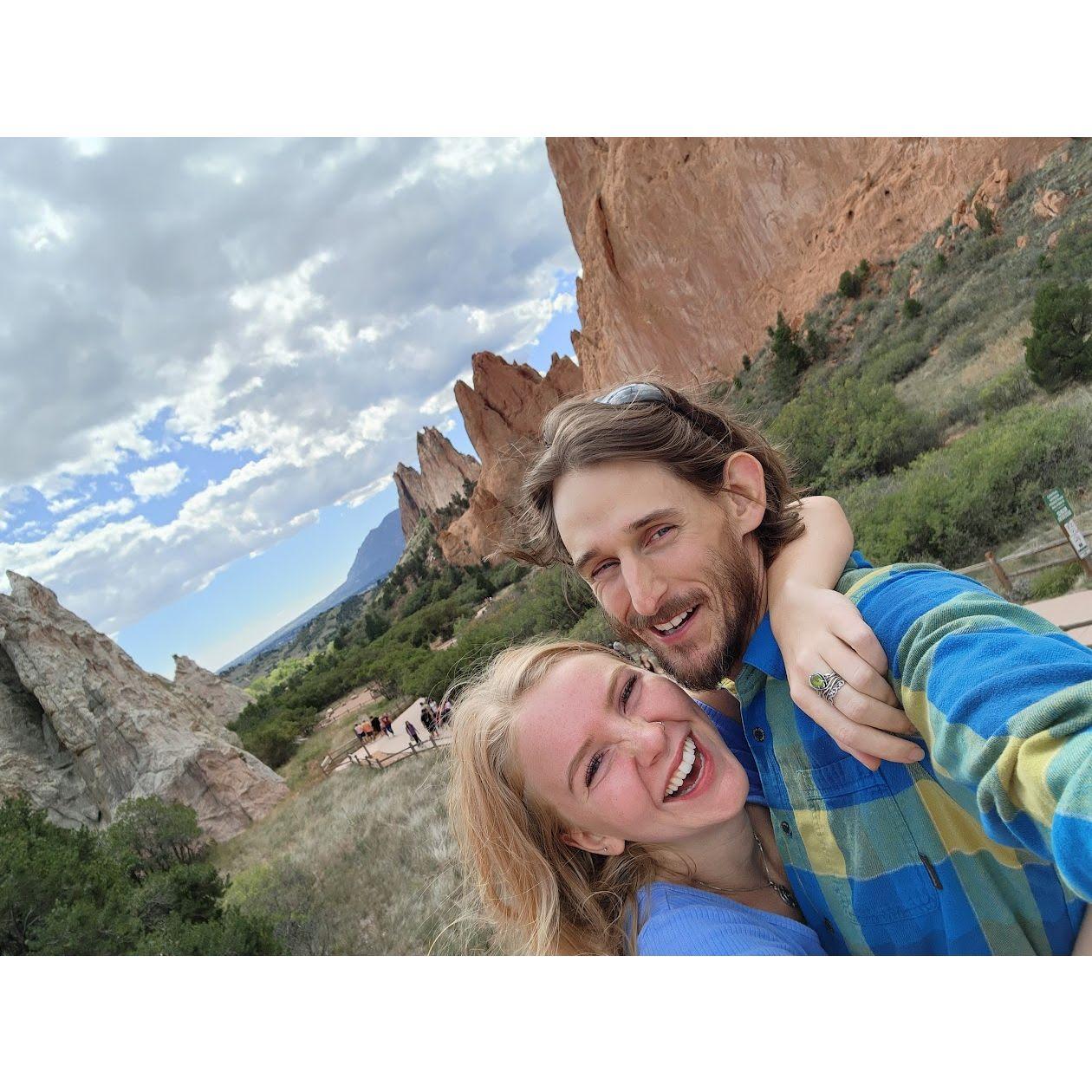 I went to visit Evan while he was working in CO. You could say this trip really made us want to move to CO.