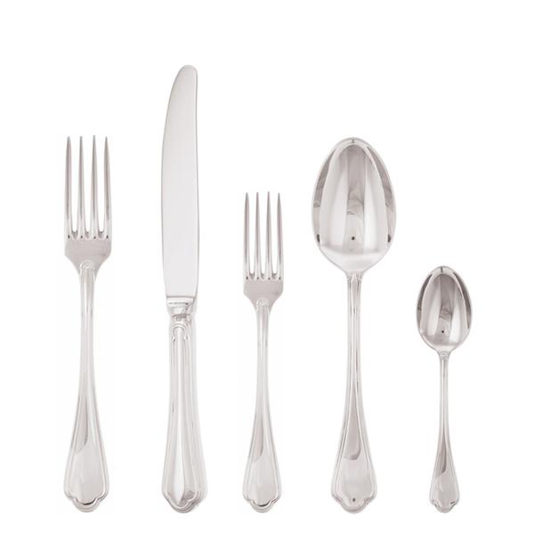 Samobnet stainless steel 5pc place setting
