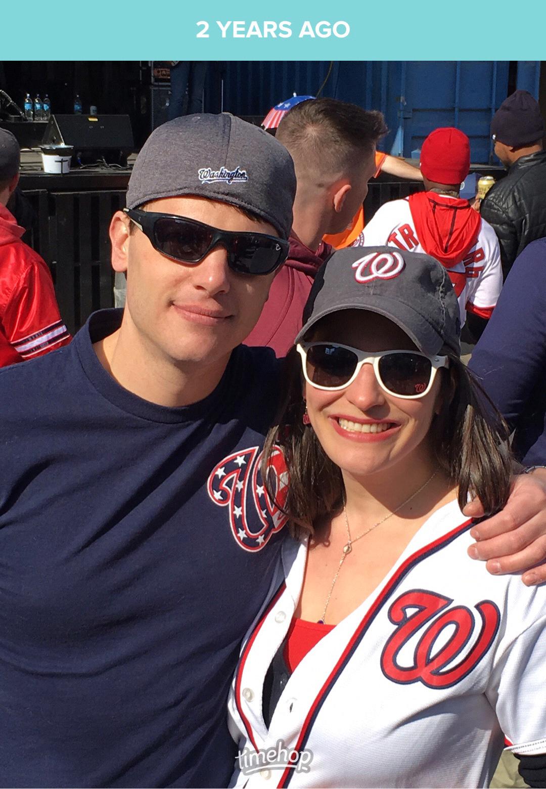 Washington Nationals Opening Day 2018- first Nats game together