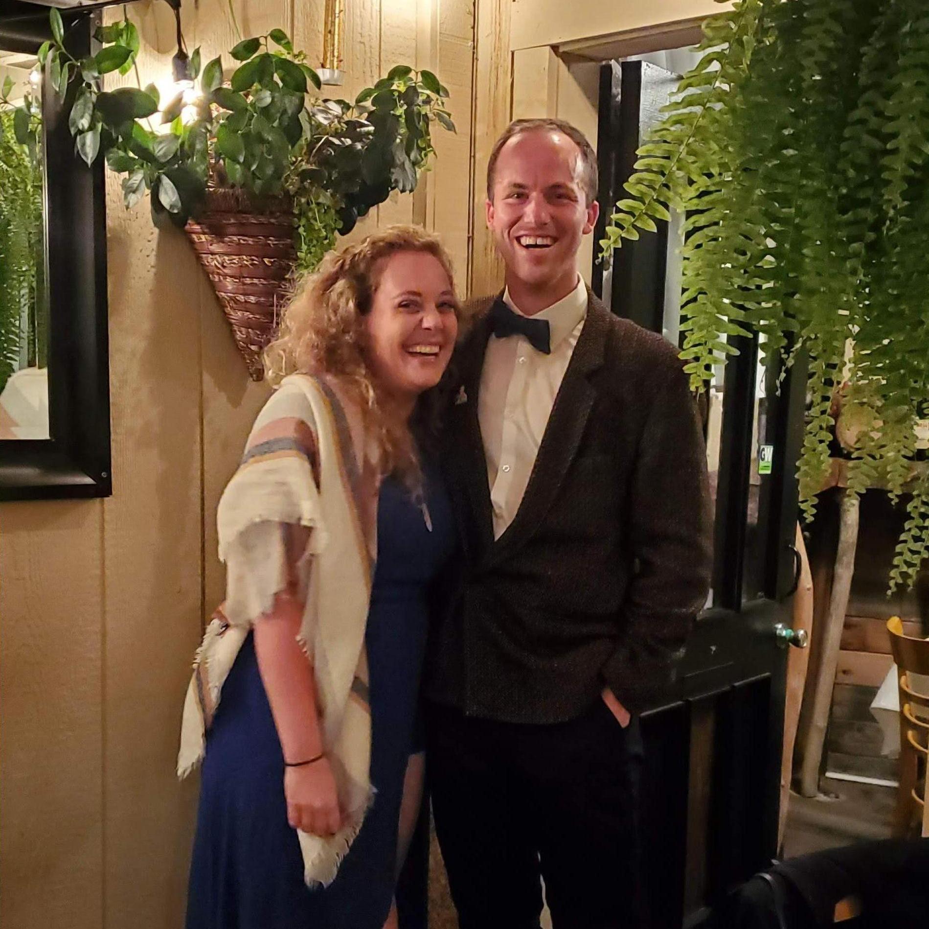 Our first "real" date at La Rustica