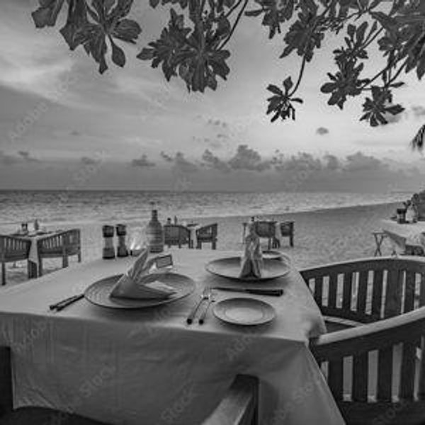 Dinner For Two On Our Honeymoon
