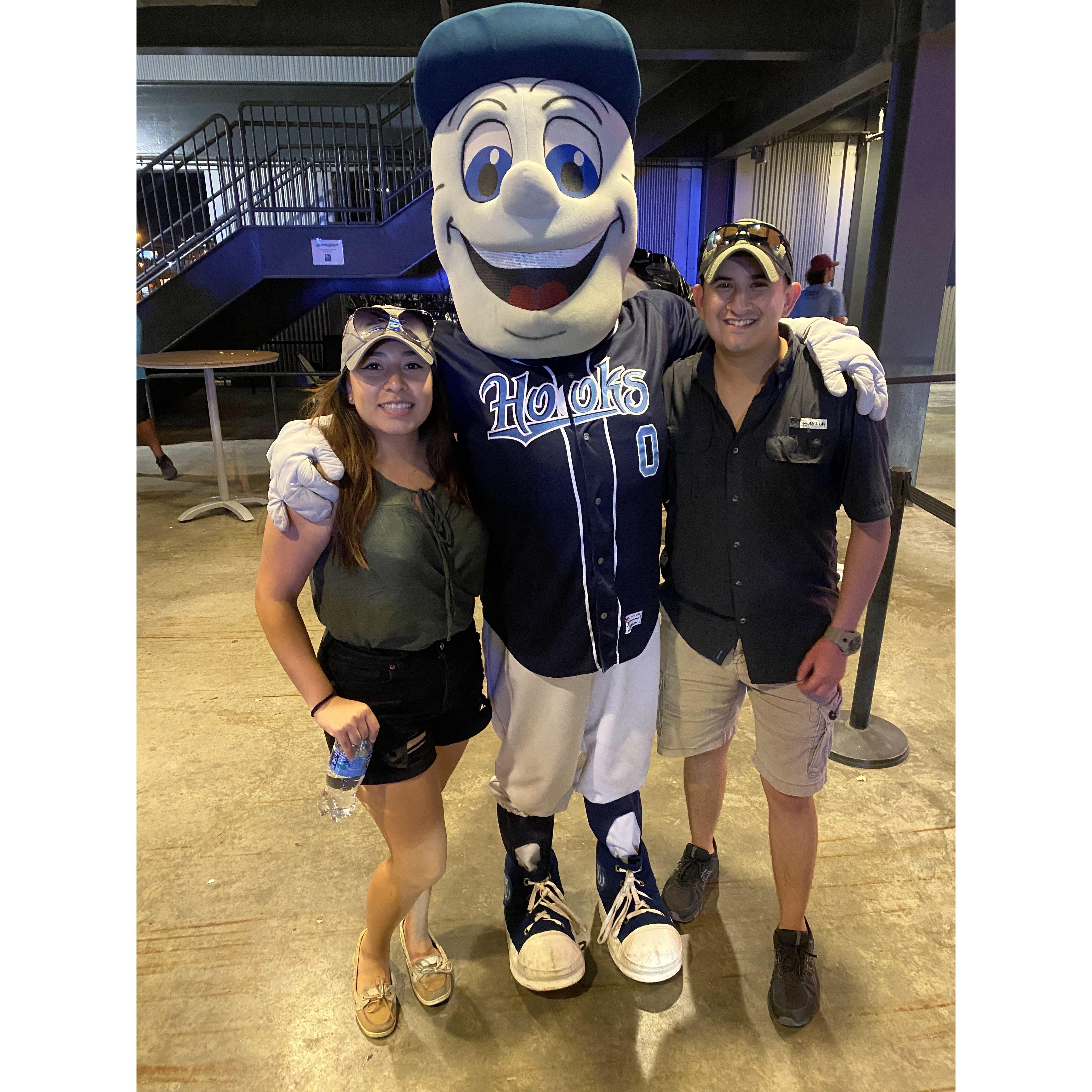 First CC Hooks baseball game in Corpus Christi 2021.
