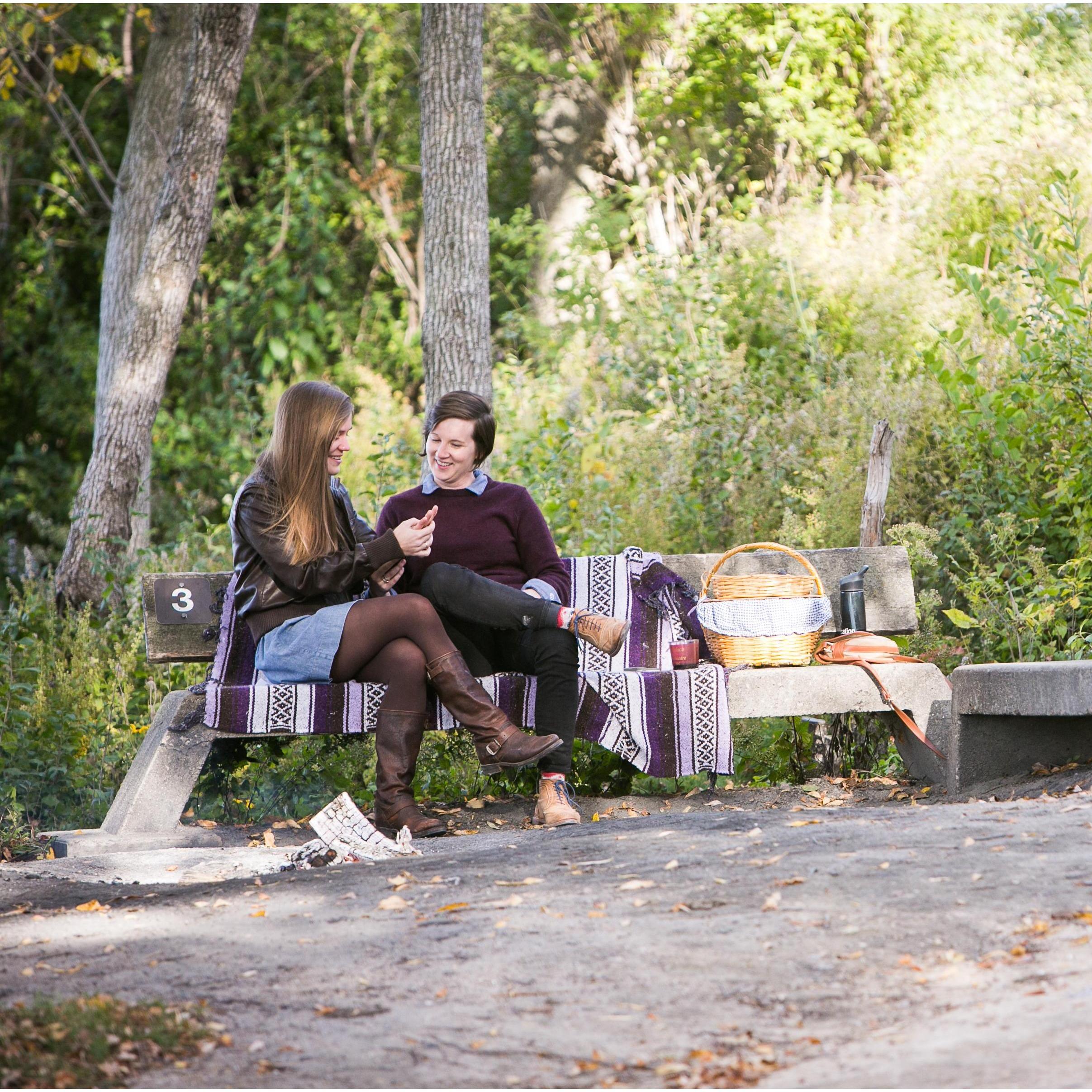 Before proposing, Cat picked up a bottle of wine from 2009, the year Cassidy and Cat met.