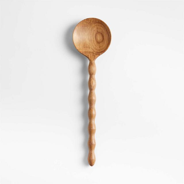 Large Arbor Oak Wood Spoon by Laura Kim