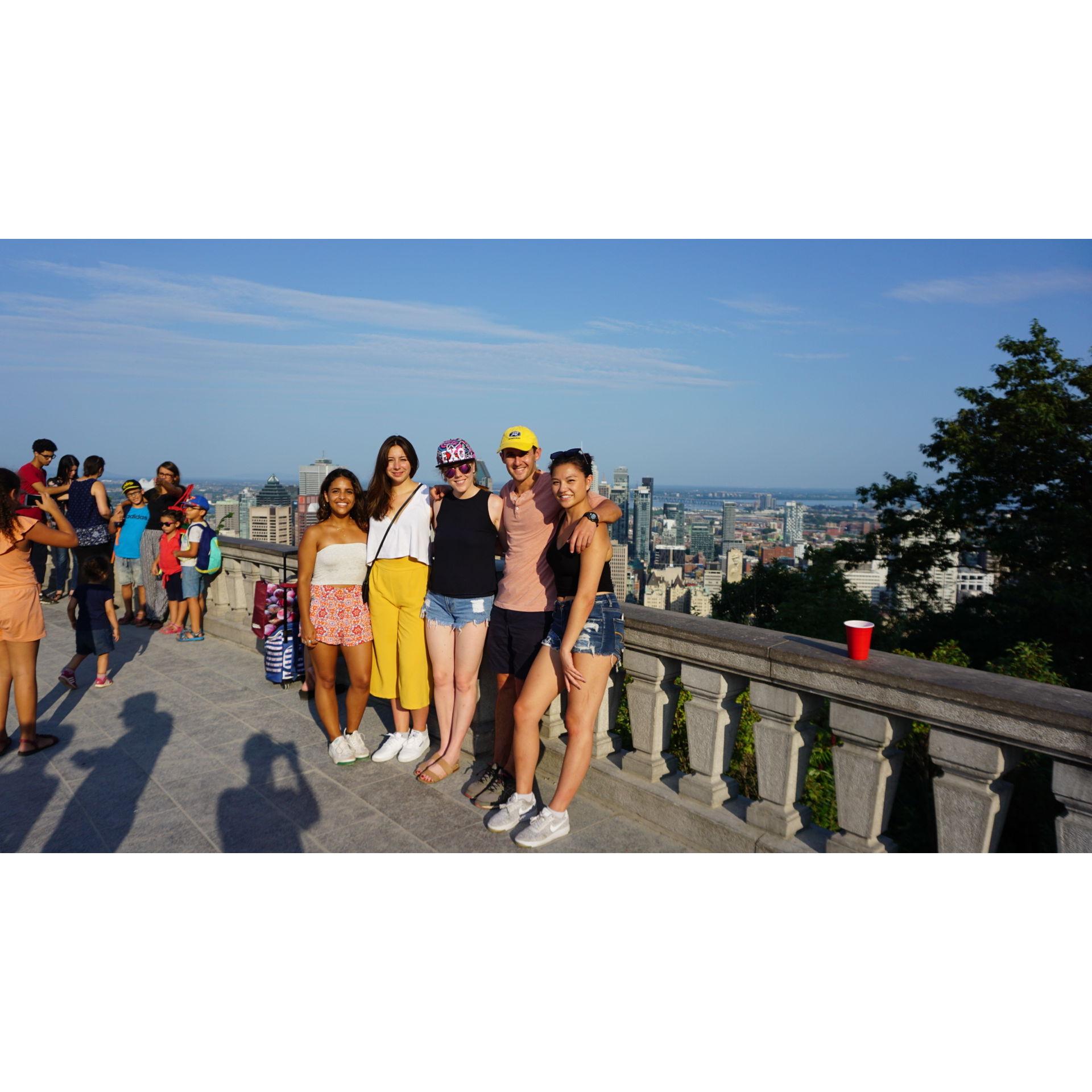August 2018, Montreal, Canada. Hanging with some friends from the Great White North after the Osheaga music festival.