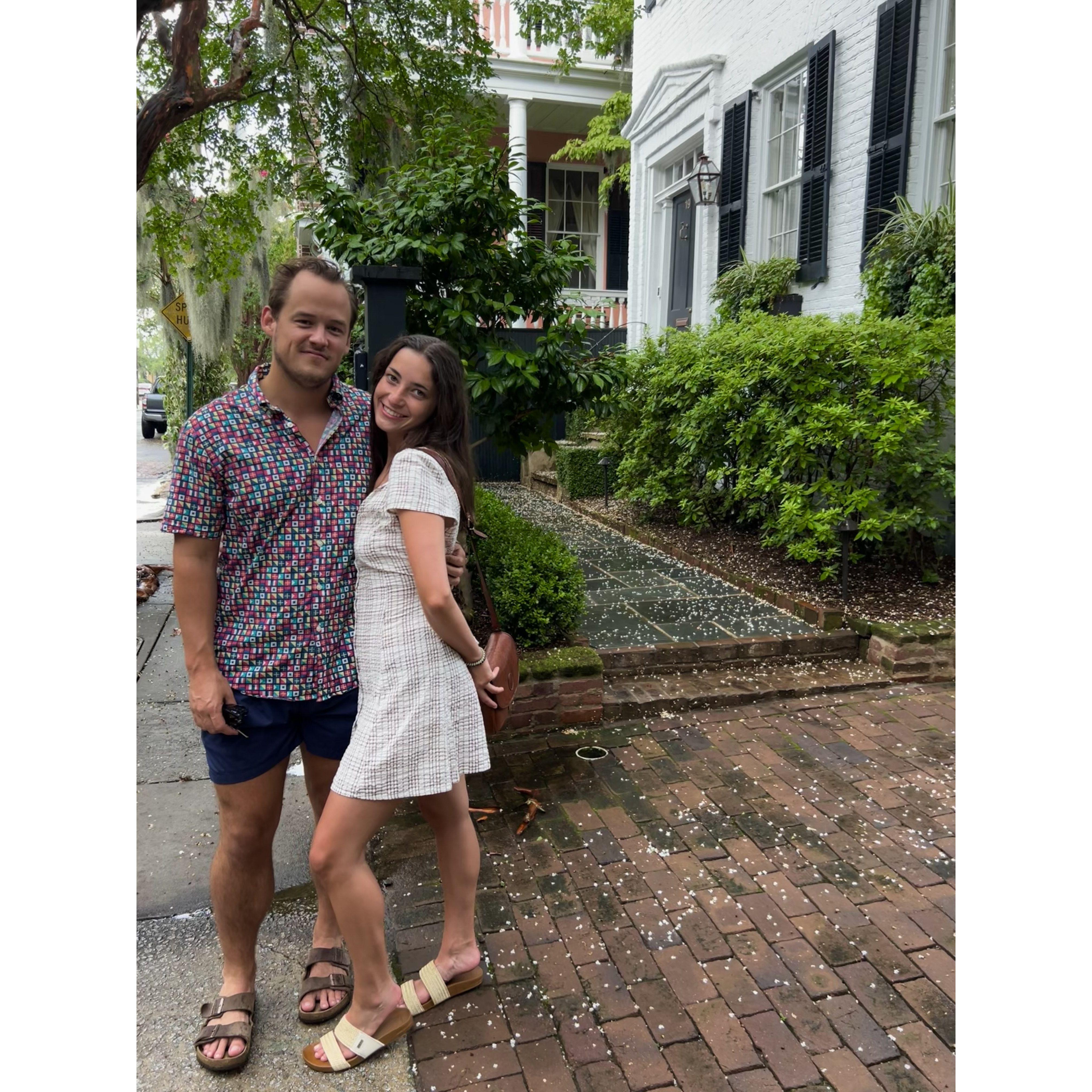 Day out in Charleston.