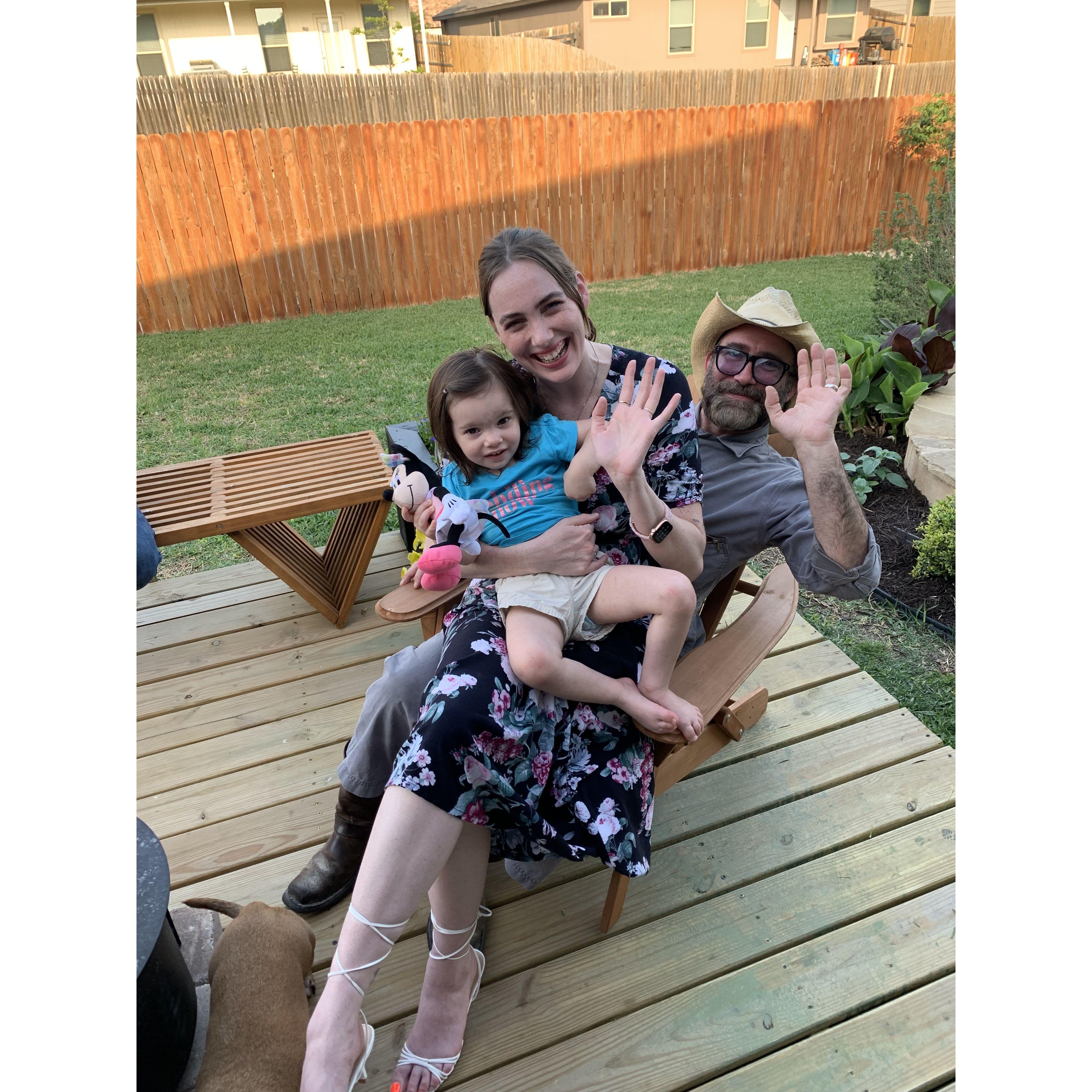 Loving on our niece Selah!