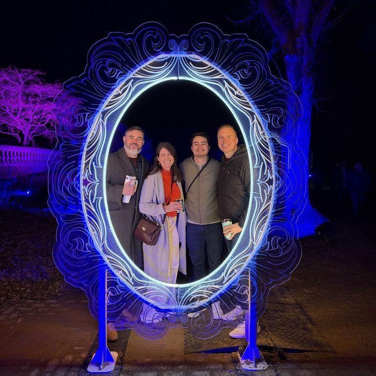 Zoo Lights with The Haveys!