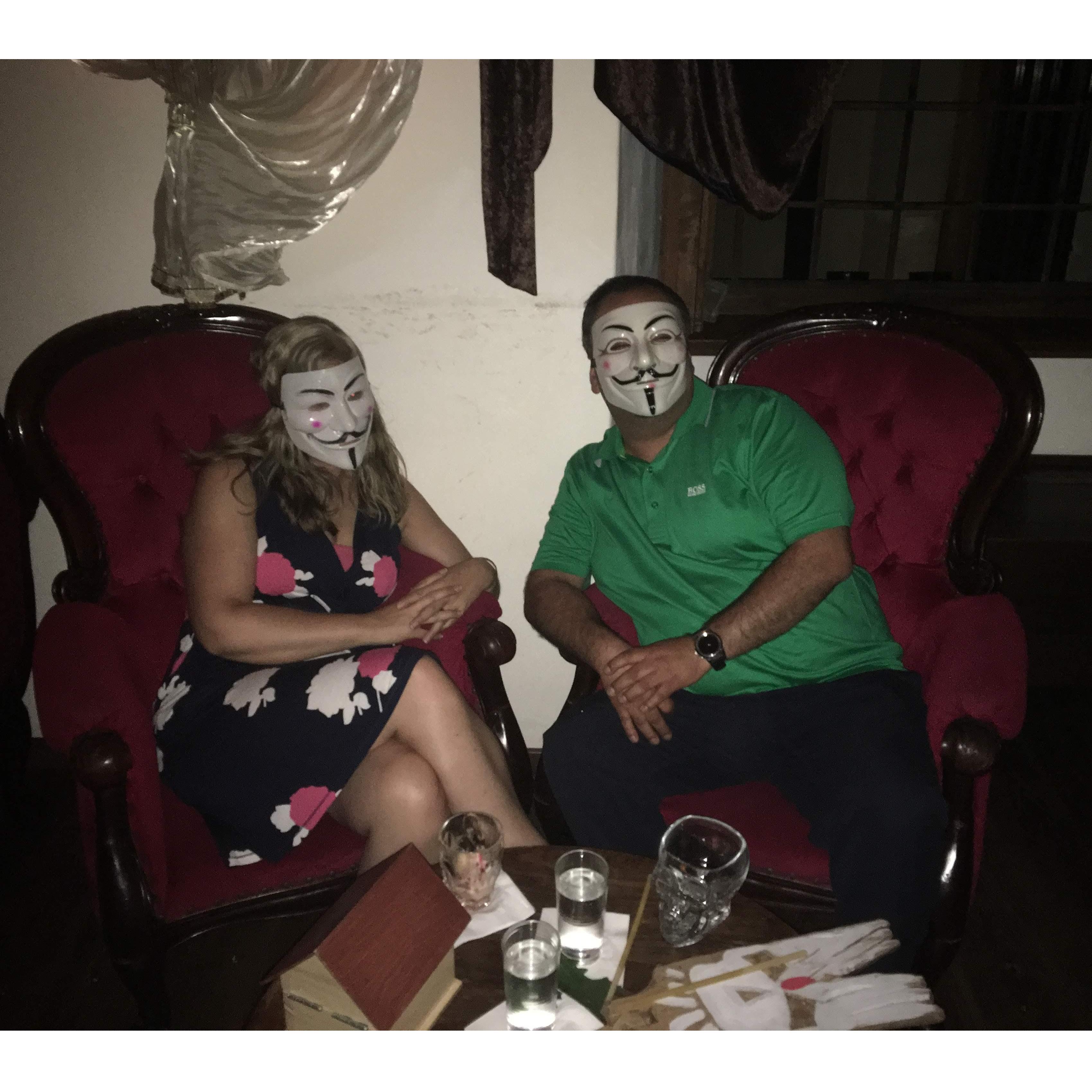 Anonymous Bar In Prague