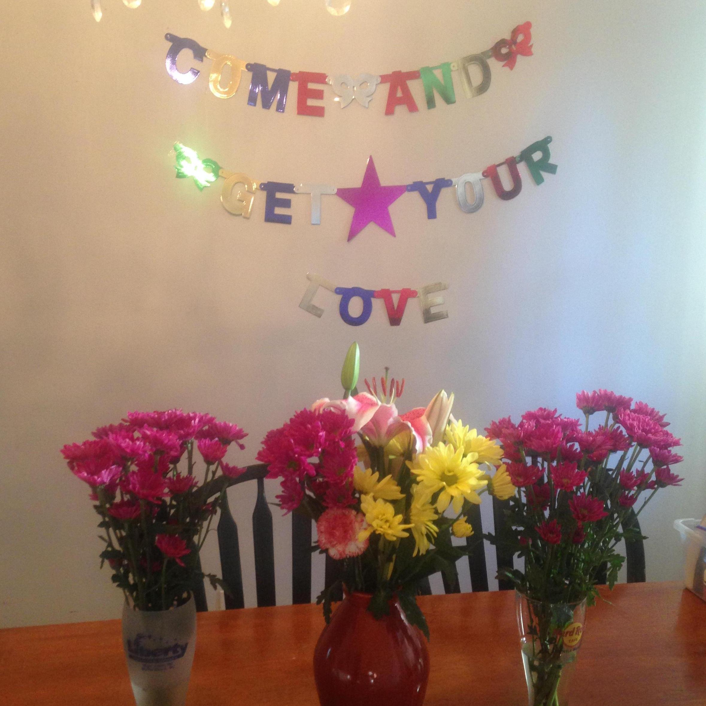 After only seeing each other in person 3 times and knowing each other for only 6 months, the pups and I moved to Chattanooga to live with Zach and his brother, Ben!  This is what I came home to!
