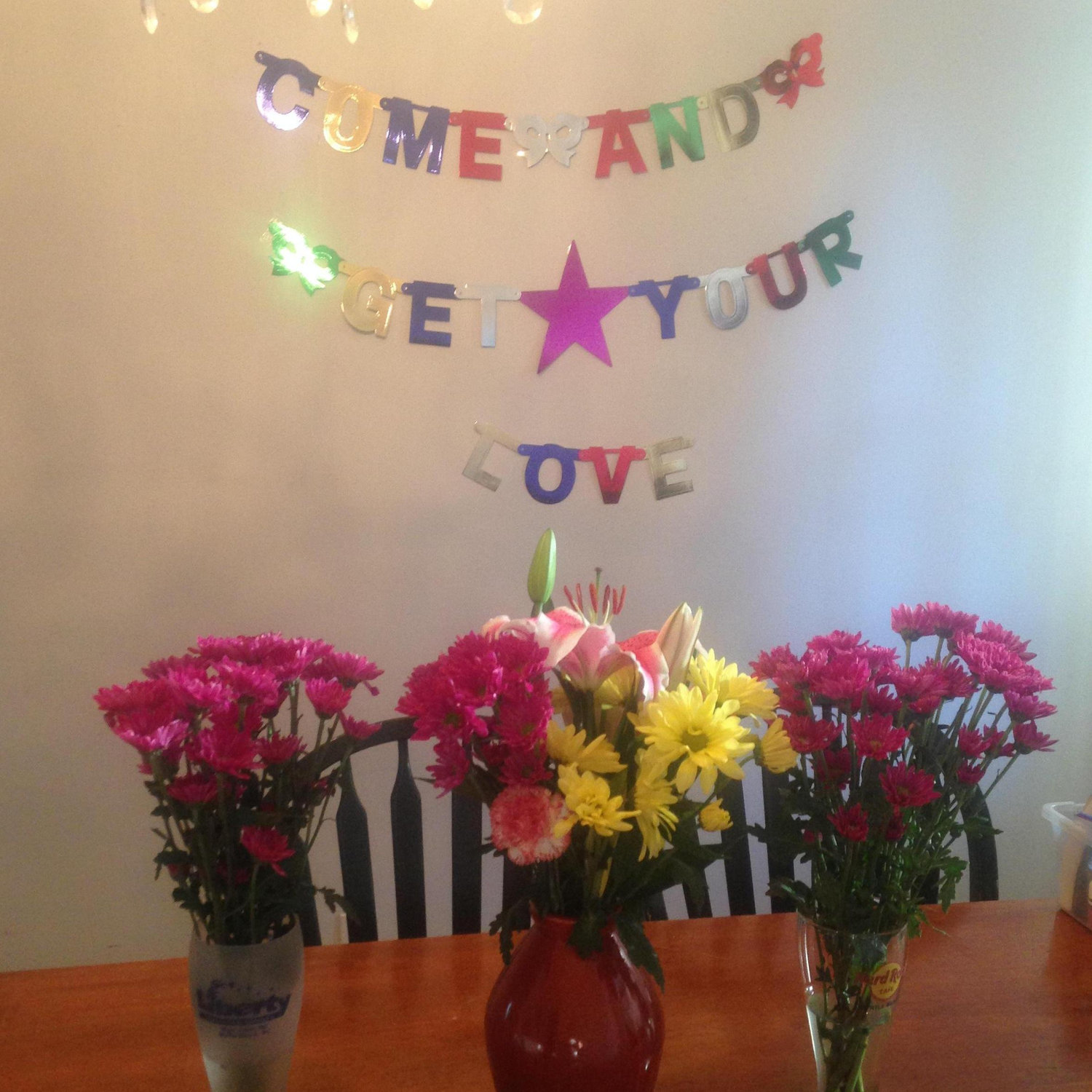 After only seeing each other in person 3 times and knowing each other for only 6 months, the pups and I moved to Chattanooga to live with Zach and his brother, Ben!  This is what I came home to!