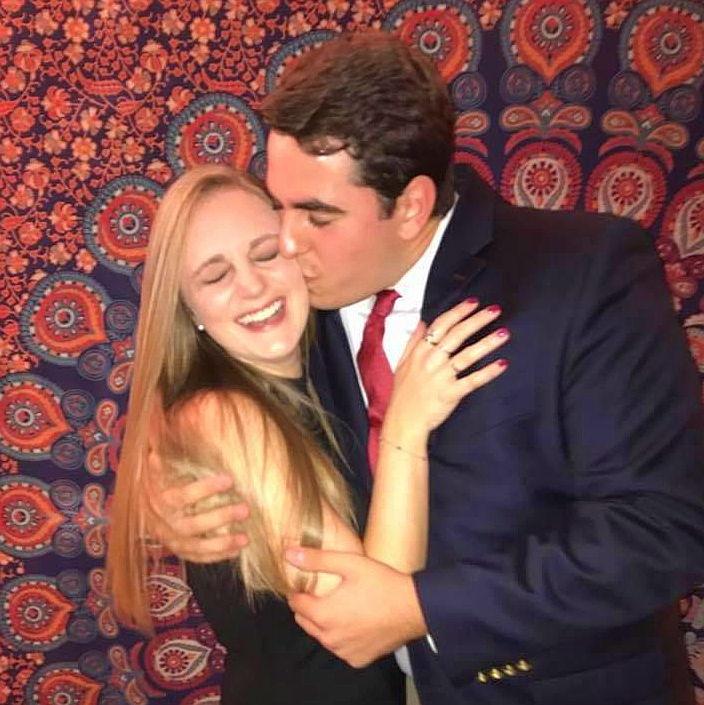 11.2017 - Our first sorority formal, also both of our contact photo for the past 8 years!