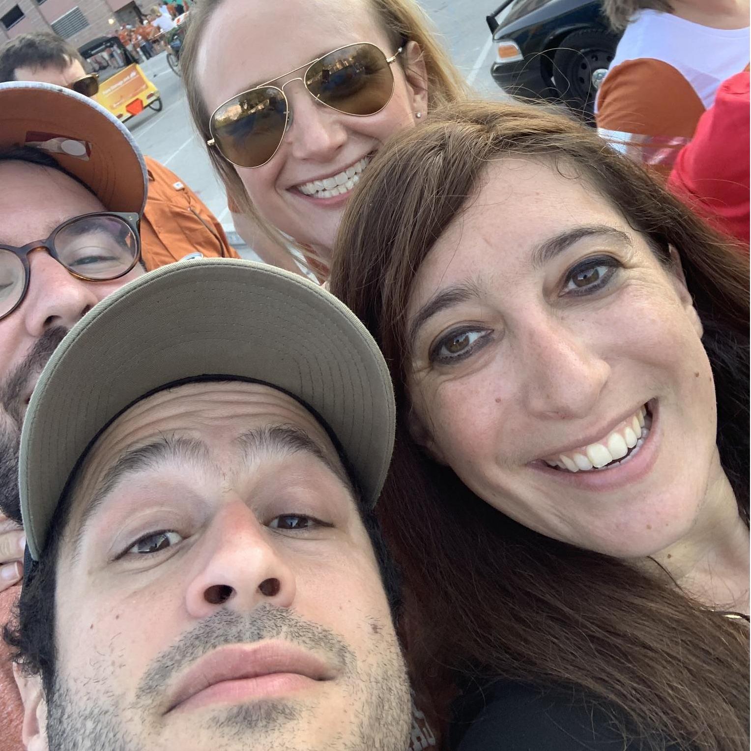 Opening day of the Texas Longhorns!