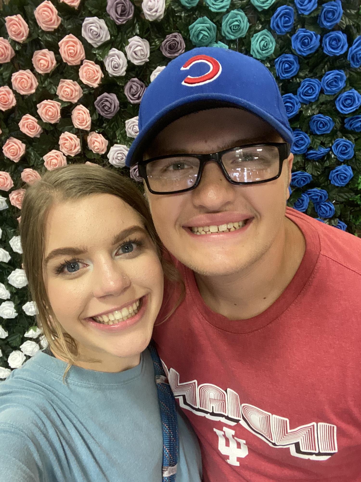 This cute picture was taken at state fair. August 7, 2021