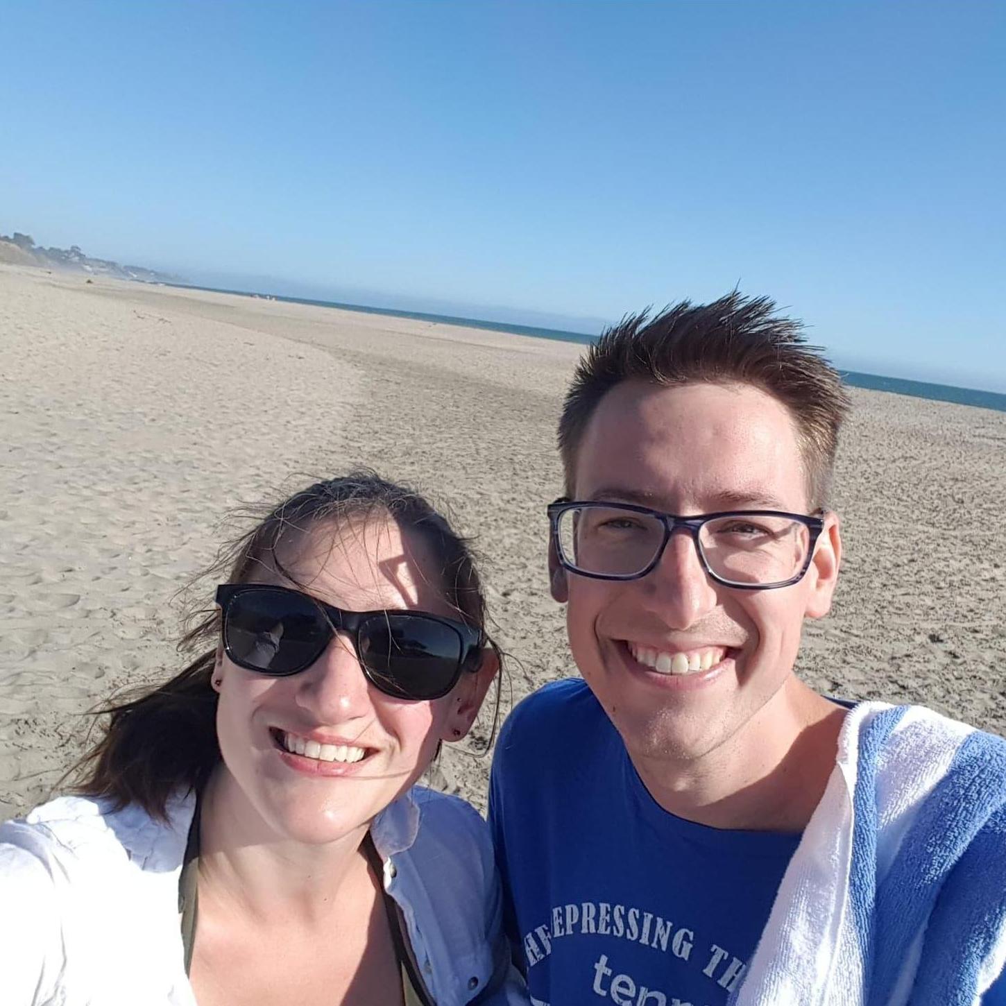 Not scared off by lake-Megan; heading to bigger bodies of water
Aptos, CA 2019