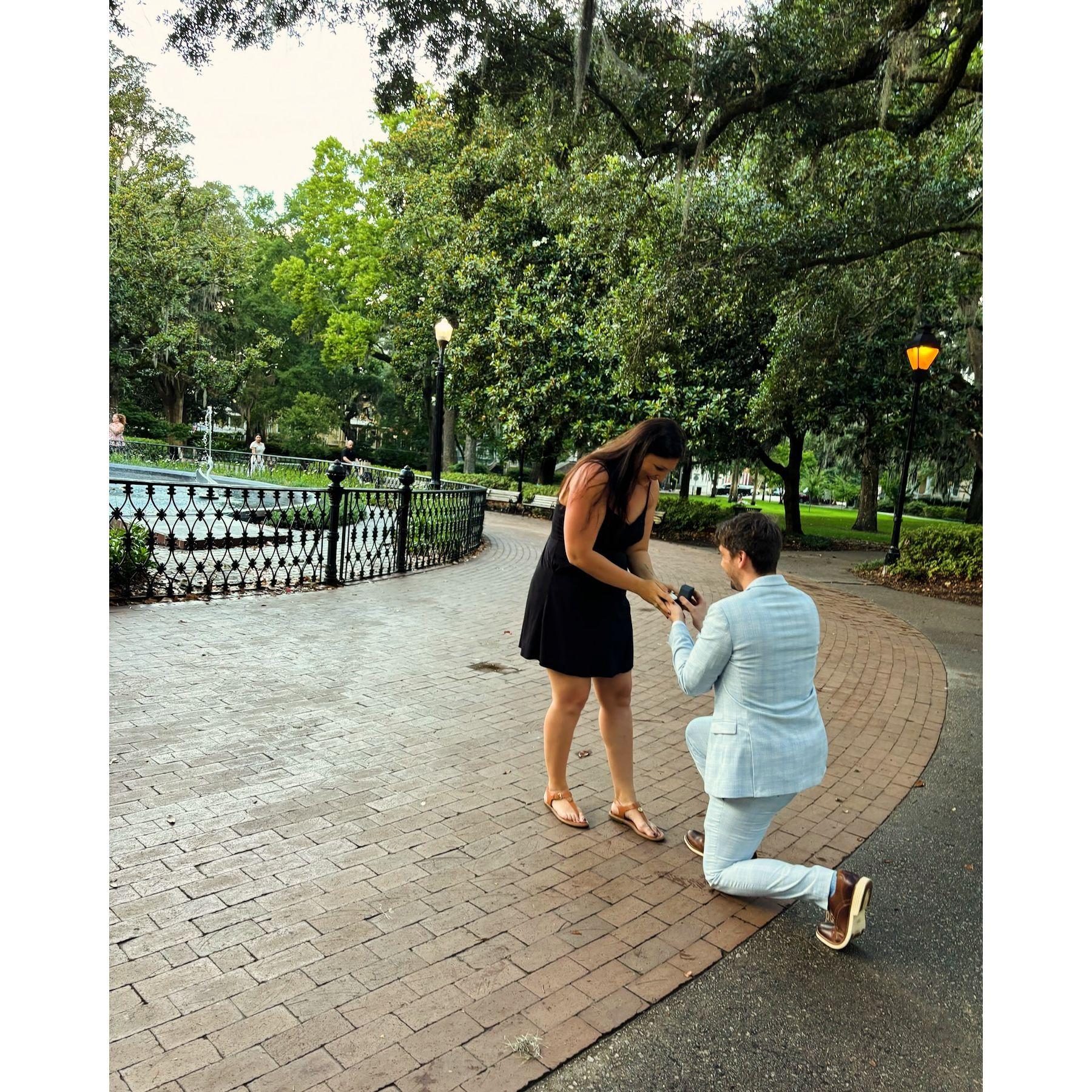 Engagement in Savannah 2024 ❤️