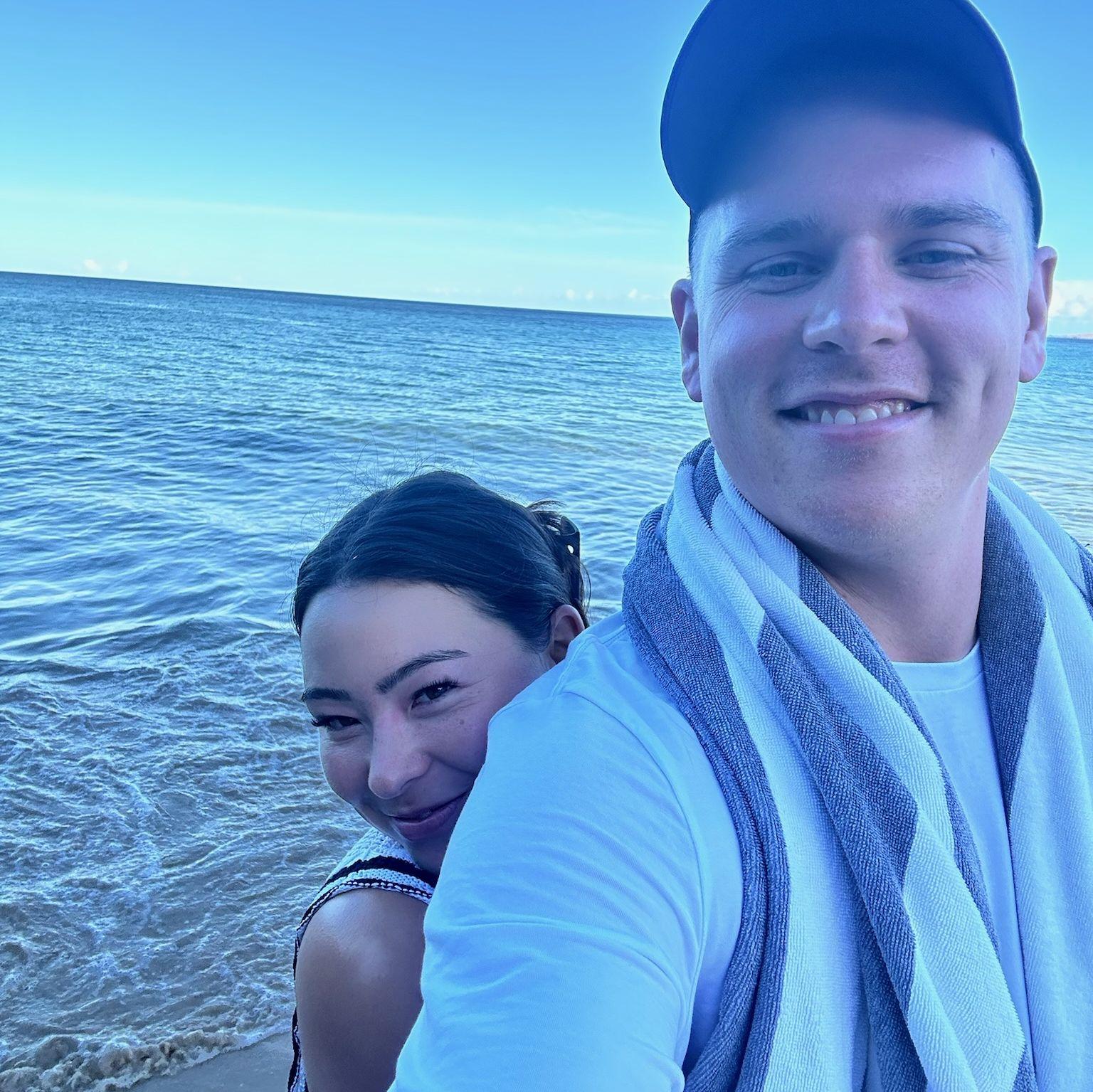 Big Island morning walks on the beach!