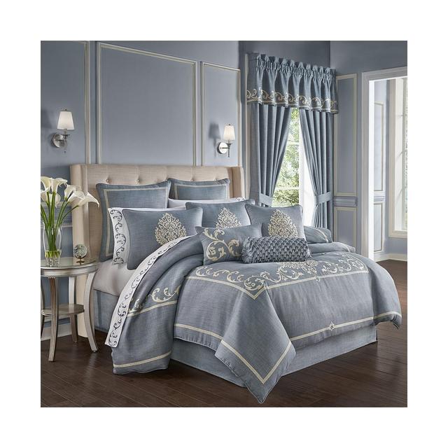 J Queen New York Aurora King 4Pc. Comforter Set