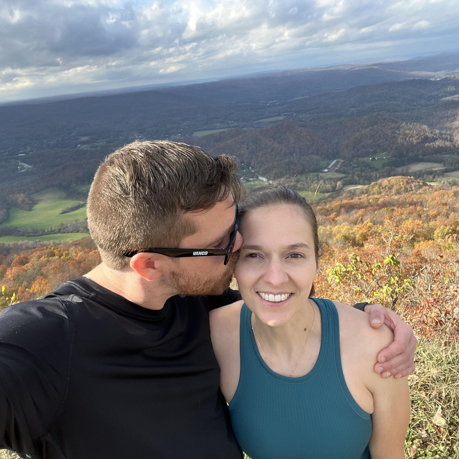Beautiful views in Lookout Mountain, GA...and the background ain't too shabby either!