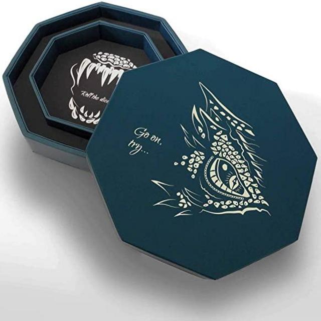 Mythcarvers Dice Tray Frost Blue