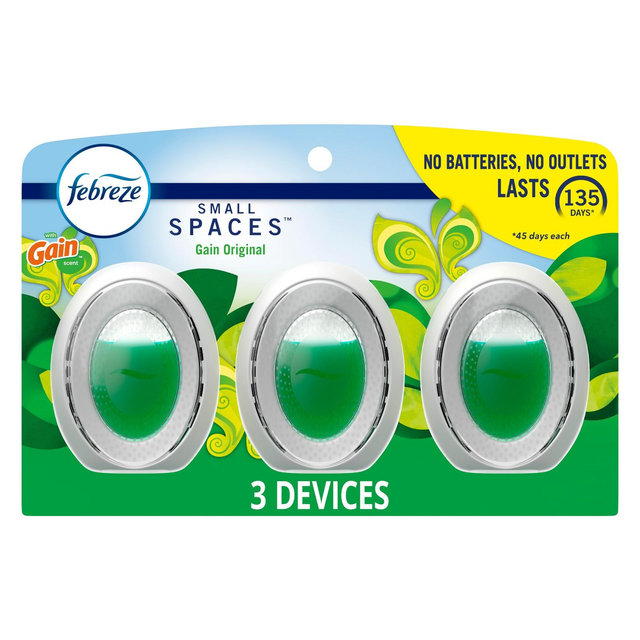 Febreze Small Spaces Air Freshener - Gain Original - 3pk
