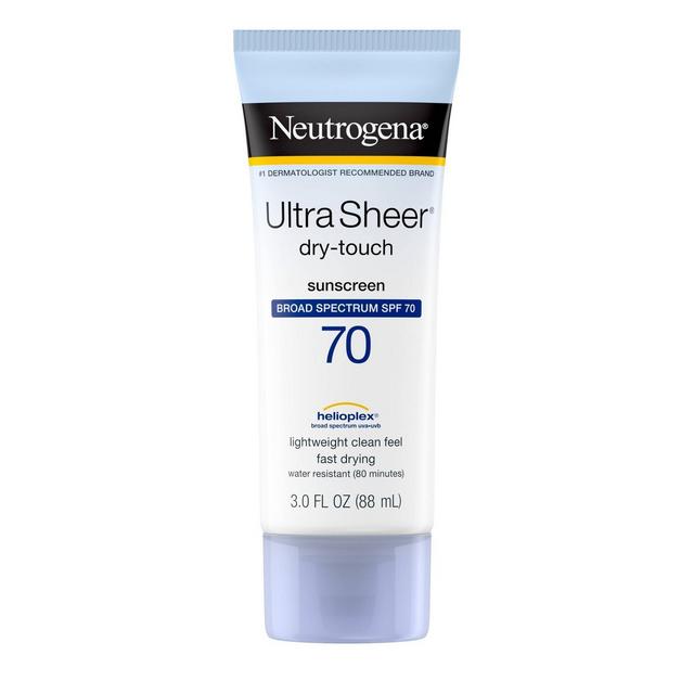 Neutrogena Ultra Sheer Sunscreen Lotion - SPF 70 - 3 fl oz