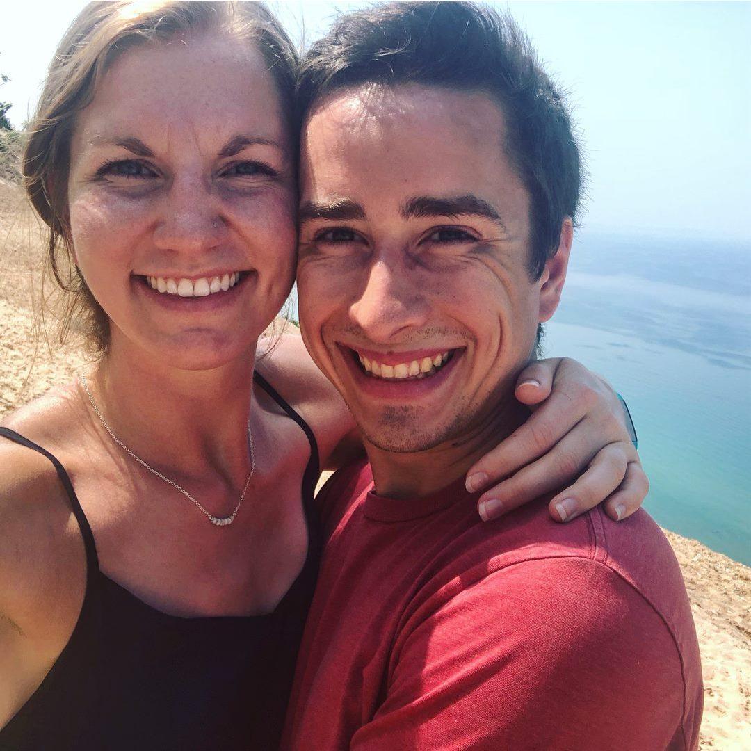 Exploring Sleeping Bear Dunes on the Fourth of July.