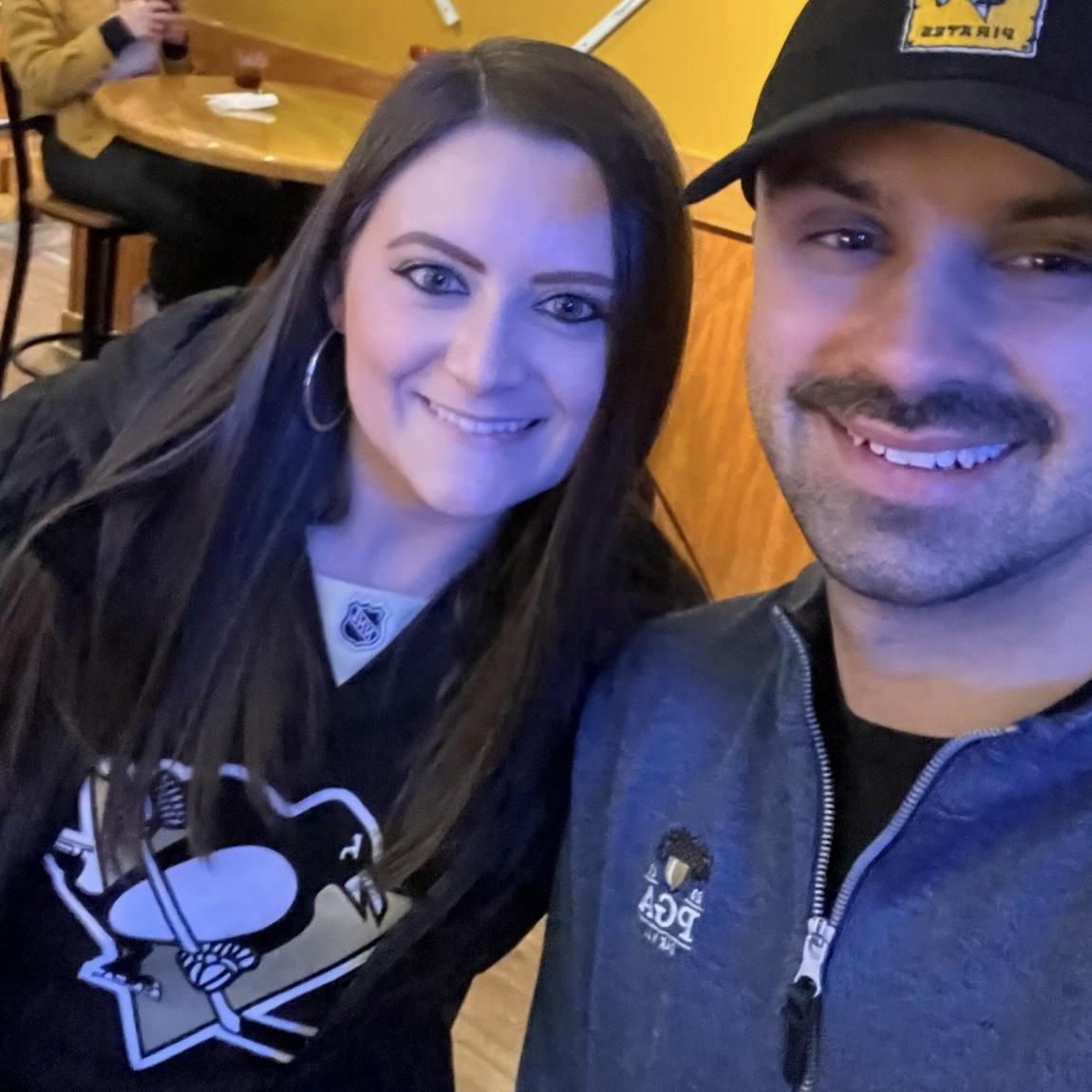 First Penguins game together