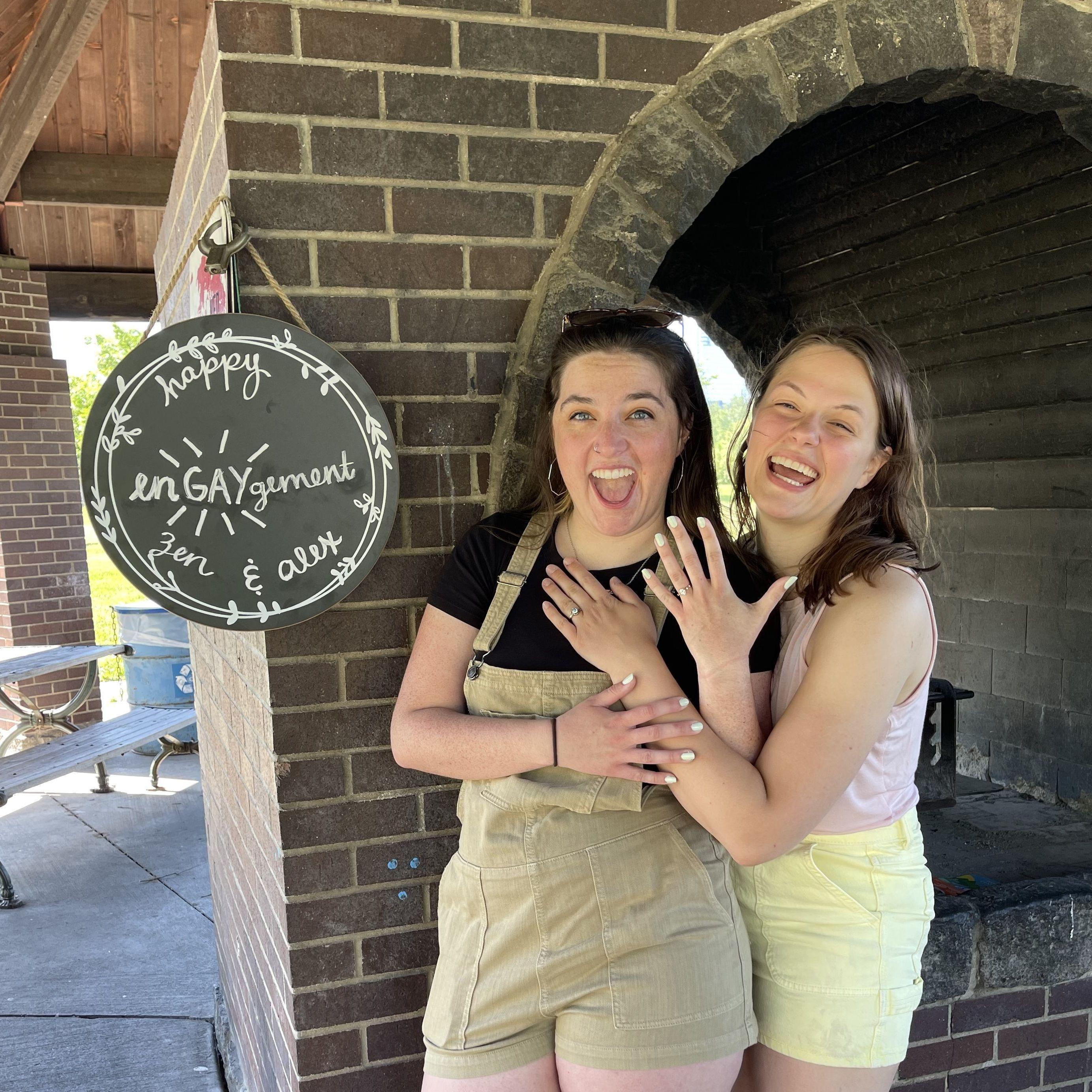 On June 18, 2022, Alex proposed to Zen. She asked her twice (because she couldn't decide how to ask) and then surprised her with a gathering of all her friends and family.