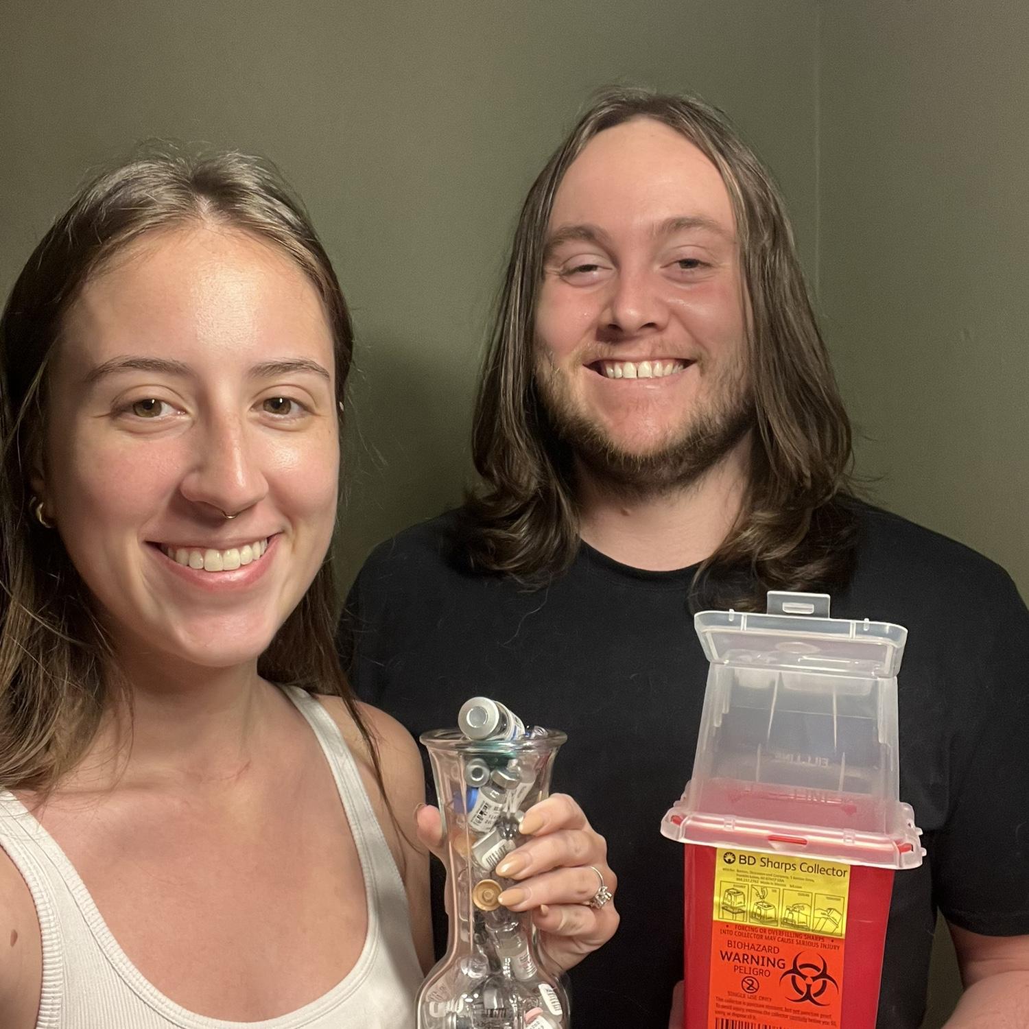 Really testing out together through sickness and health
