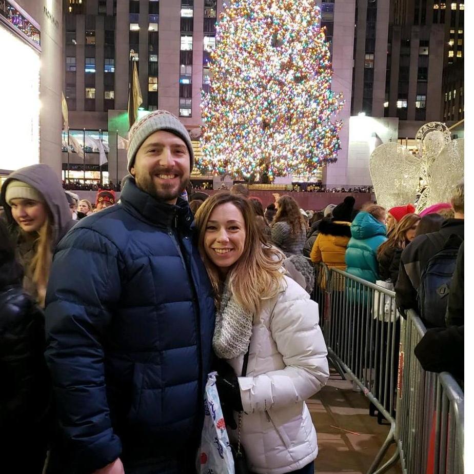NYC at Christmas time