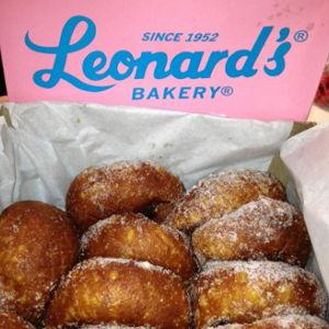 Tea and Donuts from Leonard's