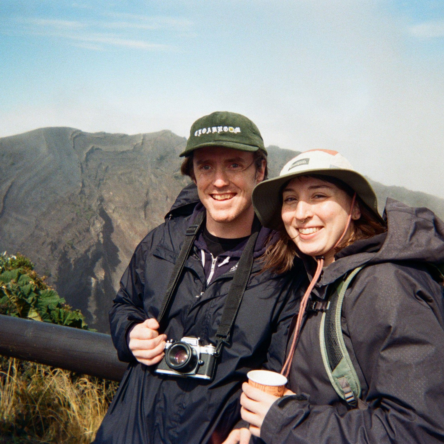 On top of the Irazu volcano in Costa Rica! The sun cleared for a quick peak at the crater. (Jan 2026)
